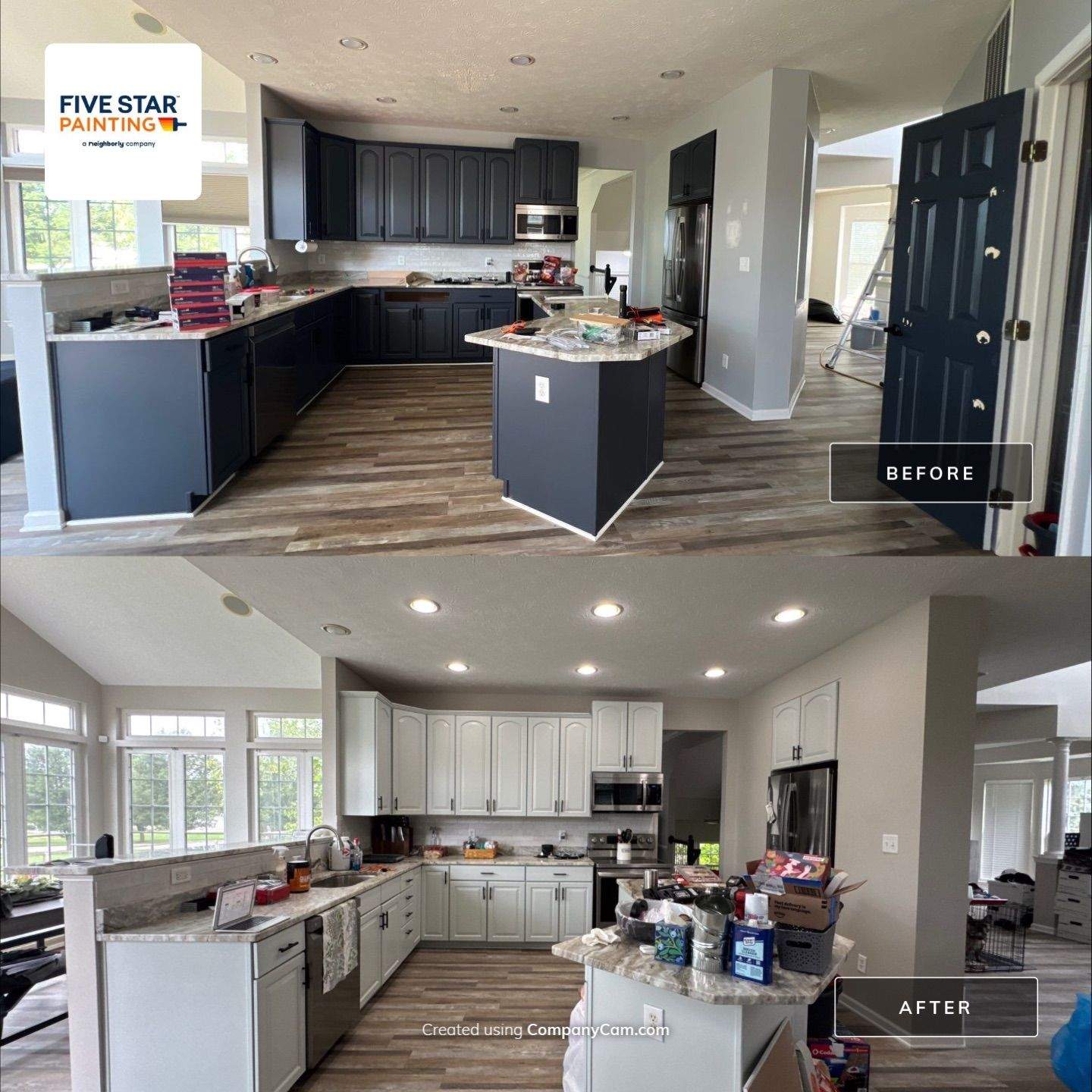 Big projects in Kettering - Interior by Five Star Painting of Batavia