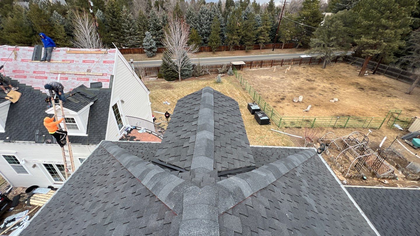 Residential Roofing Installation using CertainTeed Presidential TL - Charcoal Black by A to Z Roofing