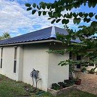24ga 1" Nail-Strip Dark Bronze  by Total Roofing System The Metal Roof Experts