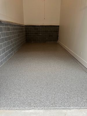 Garage Floor Coating using Creekbed
