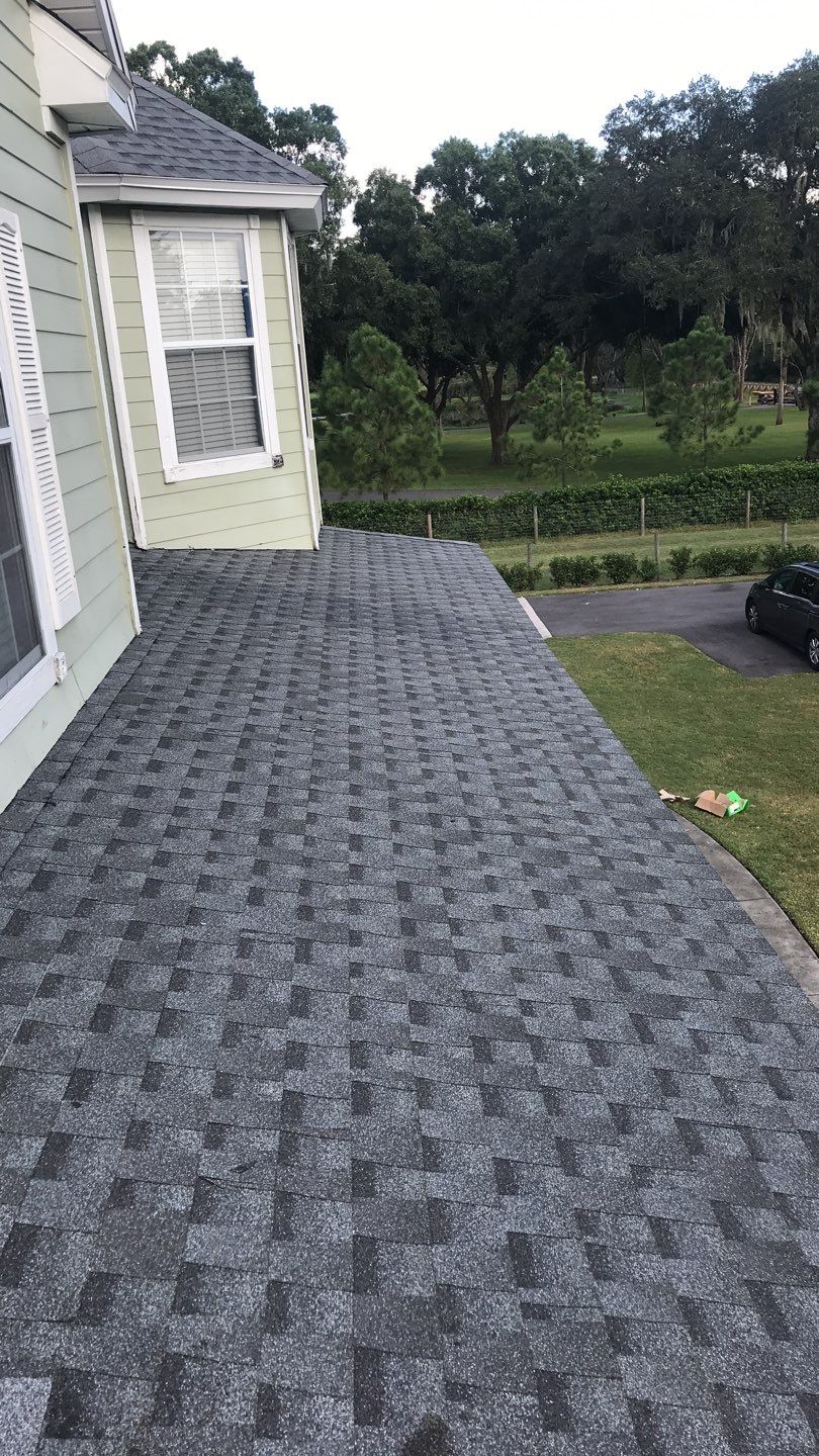 Residential Roofing Installation using GAF HDZ Shingles by Protek Roofing Heating Air & Solar