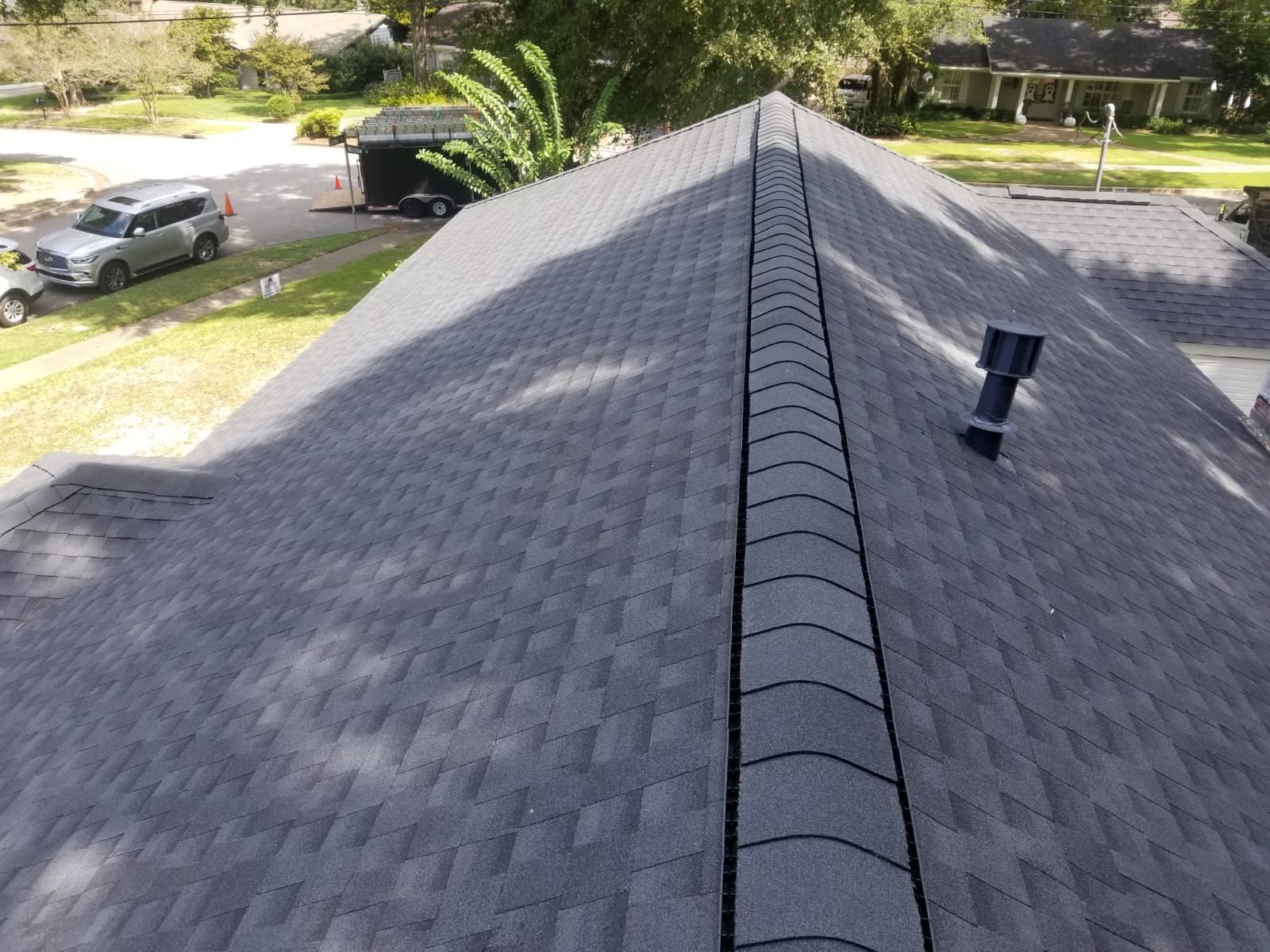 Residential Roofing Installation using Roof Replacement by American Roofing & Construction LLC