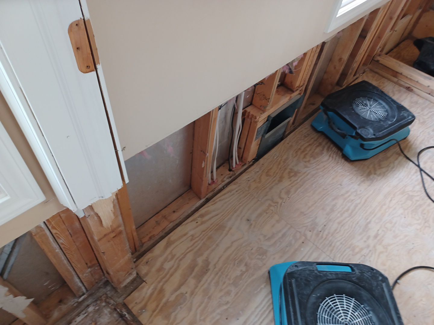 Project in Plymouth by EzDry Water Mitigation & Property Restoration