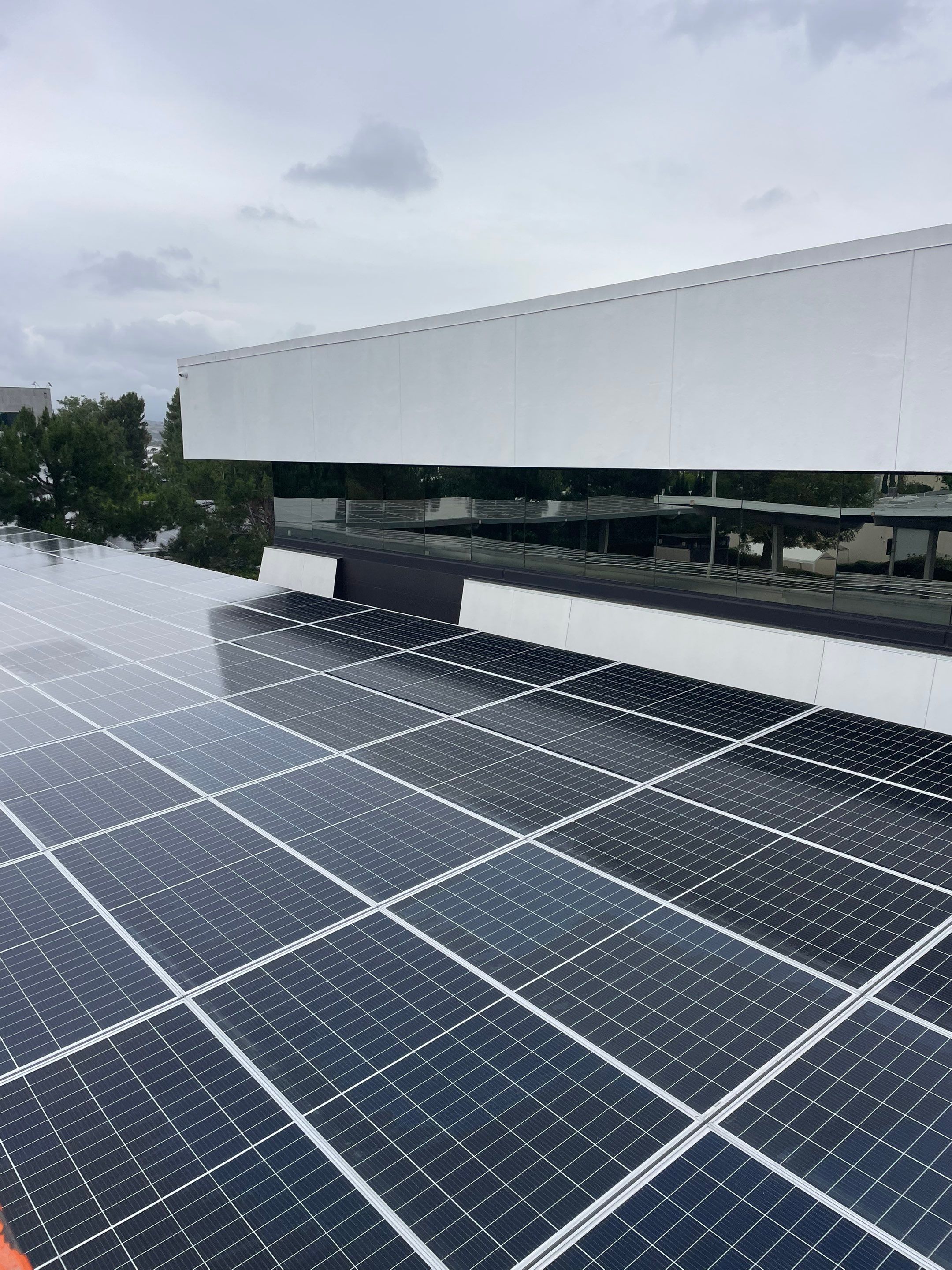 Commercial Solar Panel Cleaning by Palm Coast Solar Cleaning