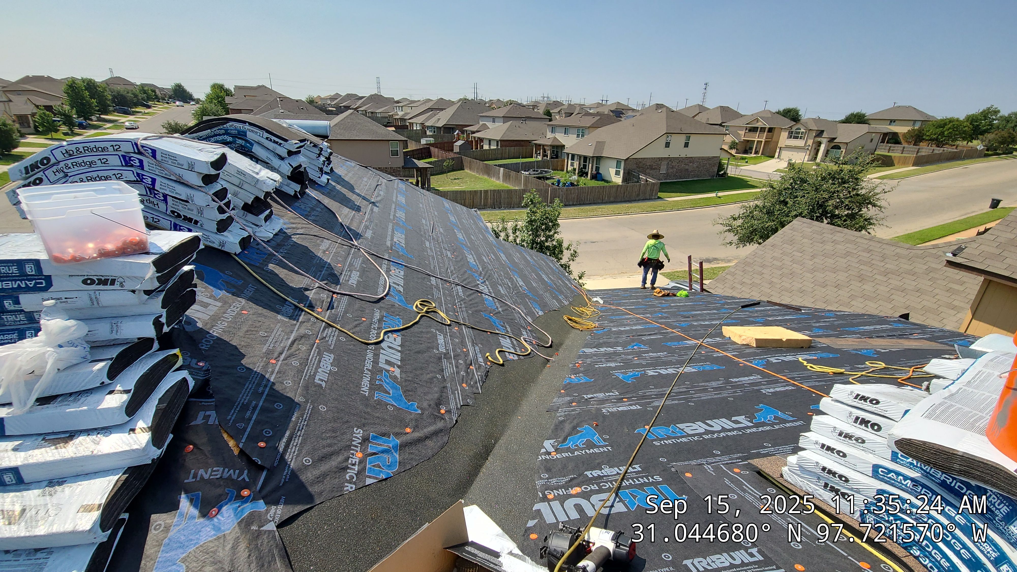 Complete Residential Roofing Replacement and Hail Damage Restoration in Killeen by Caliber Restoration LLC