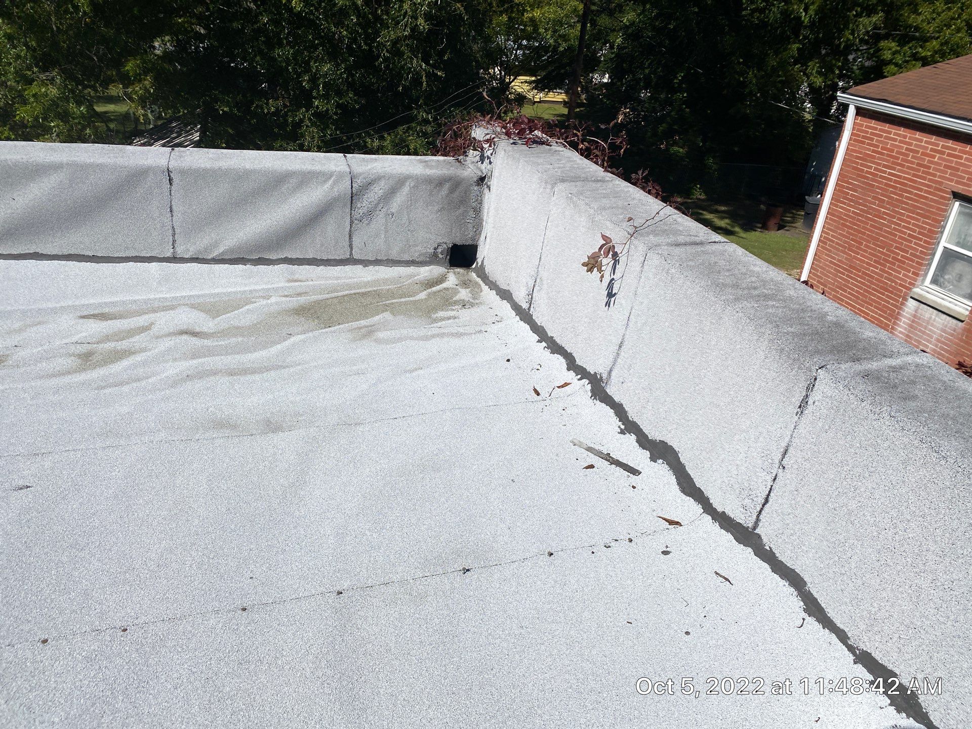 Commercial Roof Restored by Just In Time Roofing and Restoration