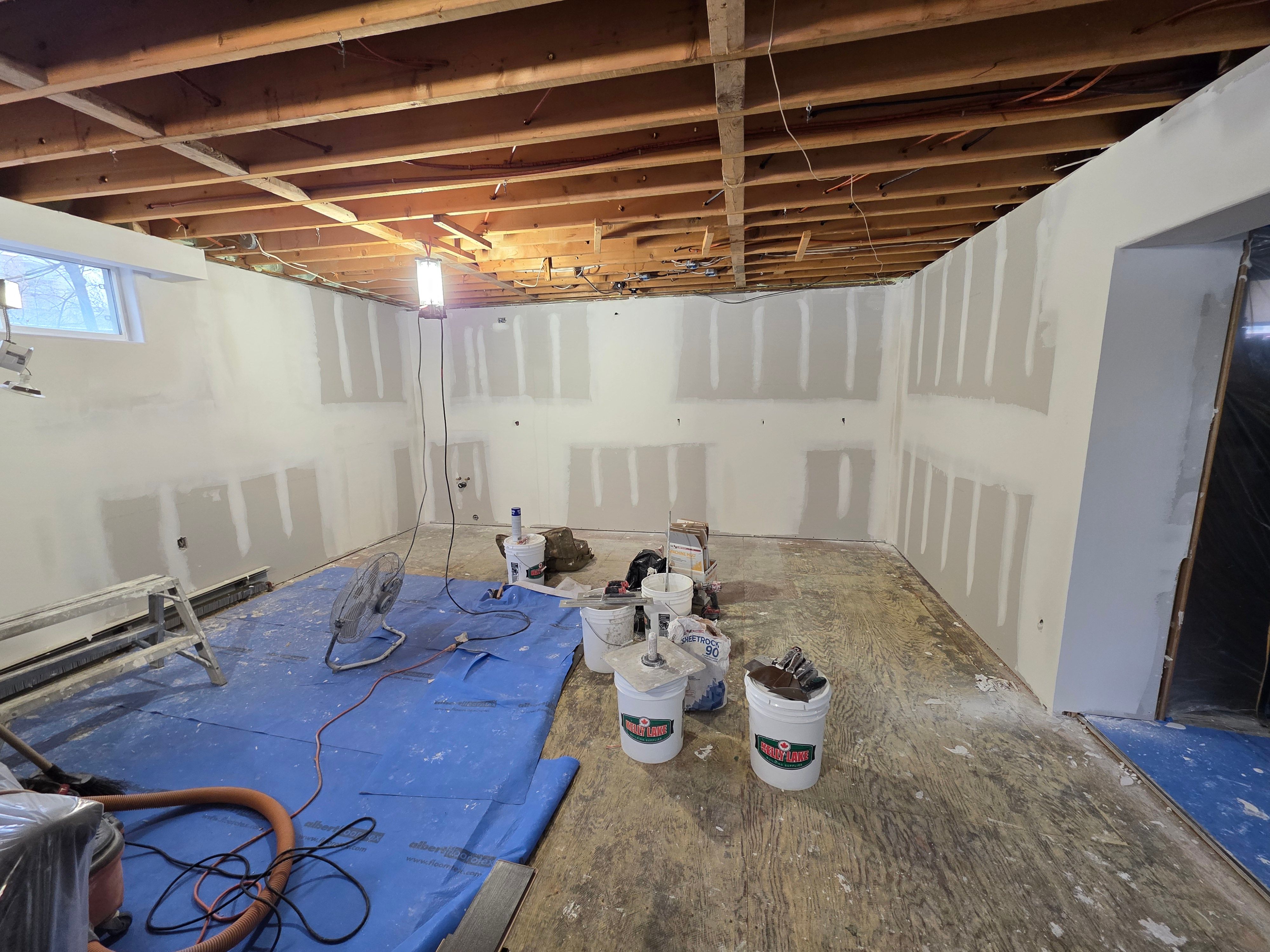 Basement Reno by Impact Construction Sudbury