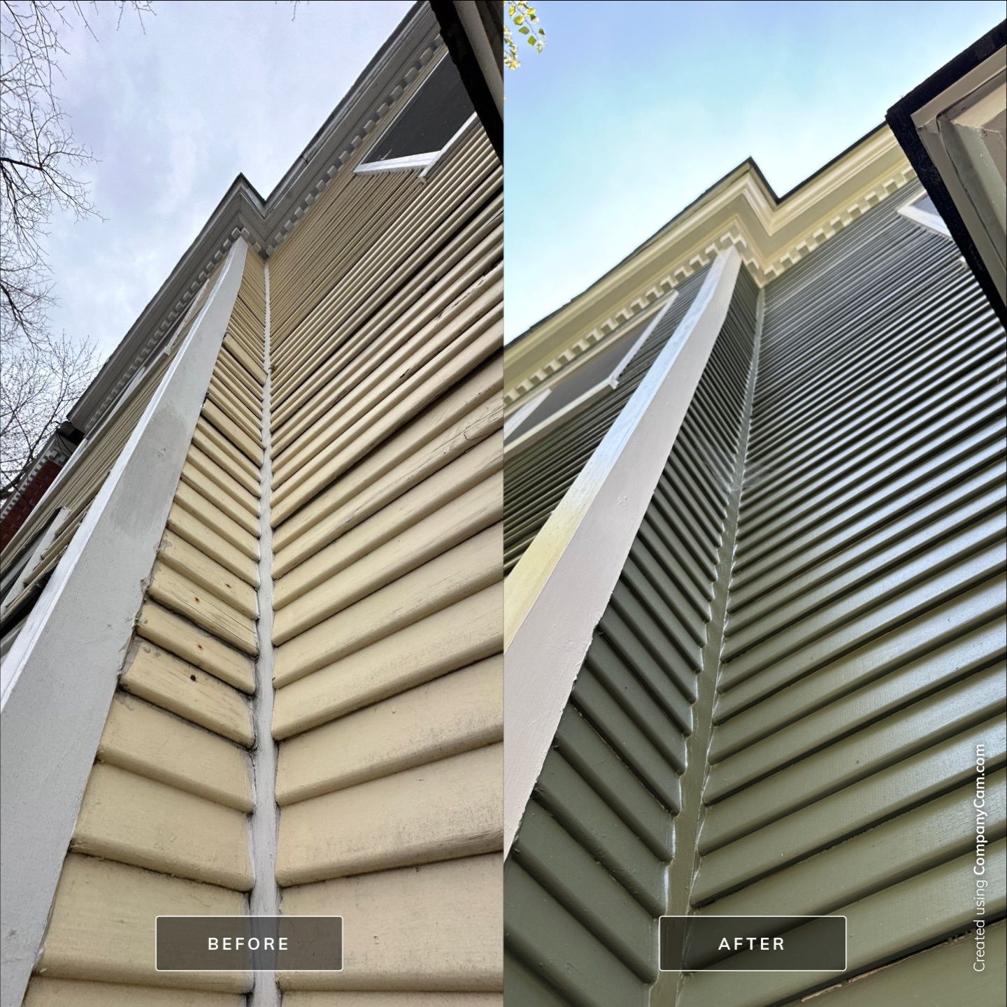 Alexandria: Siding Replacement with Solid Pine Wood Lap Siding by RM Banning, Inc.