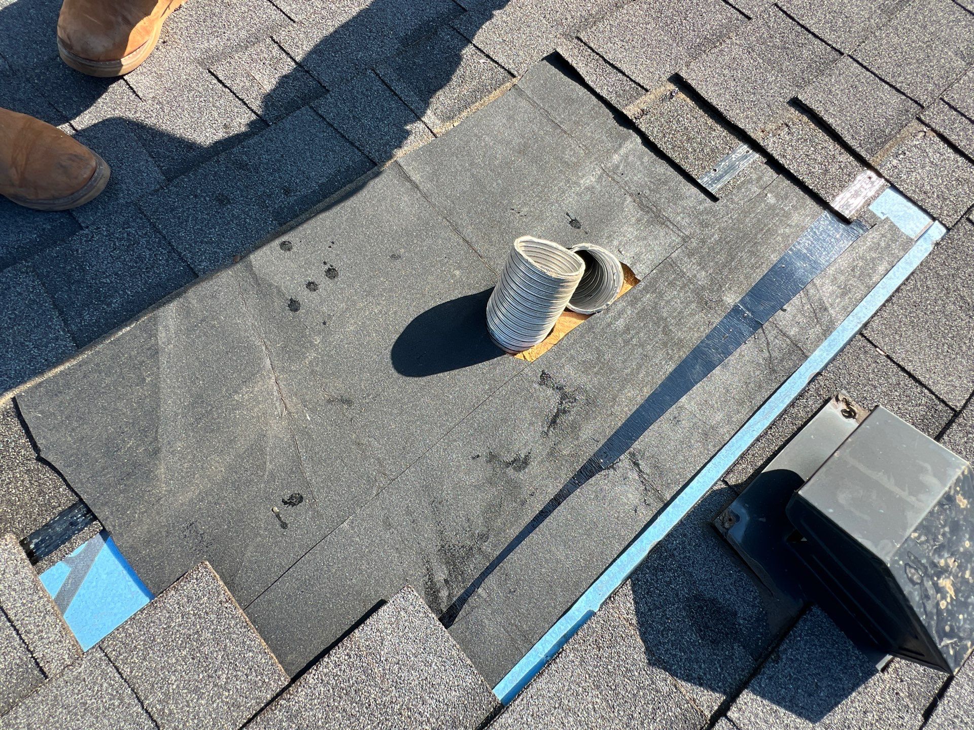 Hail Damage using Owen's Corning Duration (Lifetime) Shingles by Roof Repair Company
