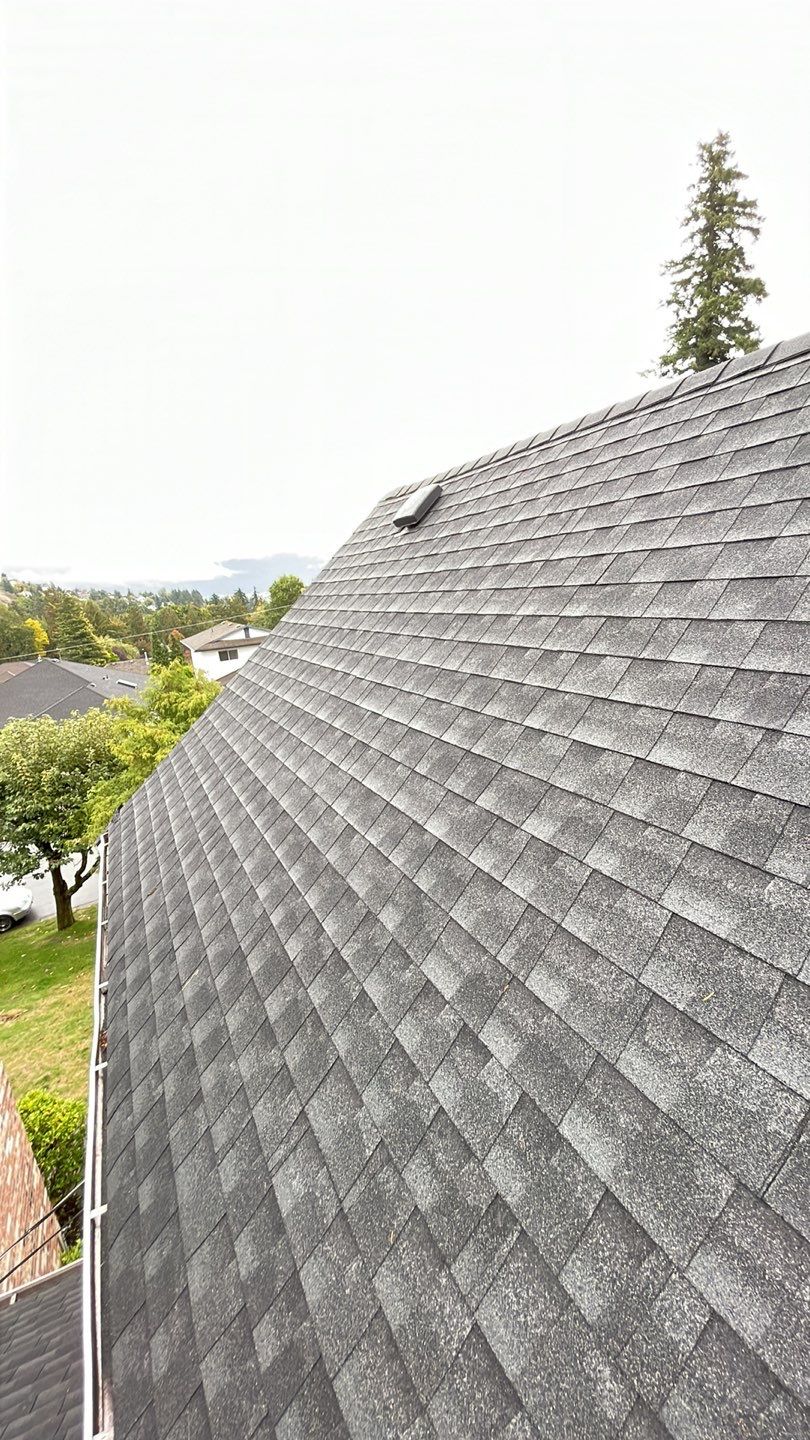Residential Roofing Installation using GAF Charcoal HDZ by Top Notch Roofing Inc