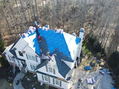 Residential Roofing Installation using Owens Corning