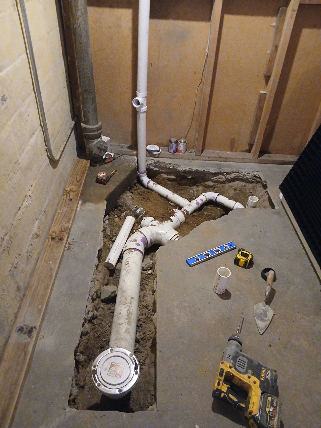 Bathroom Transformation – From Empty Space to Dream Bathroom by Johnny Five Construction 