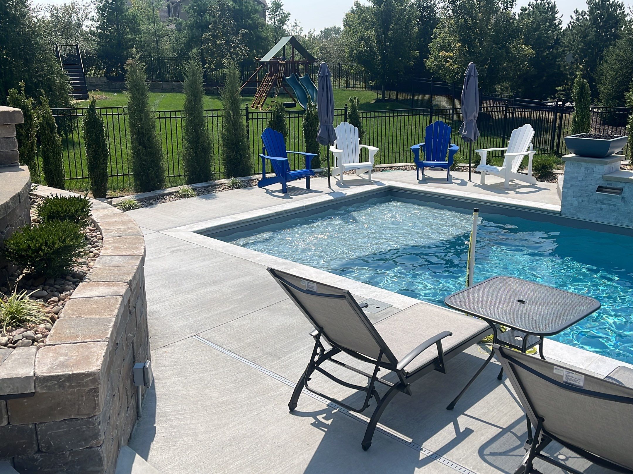 New Pool Overlay - Overland Park, KS by Big Red Decorative Concrete, LLC