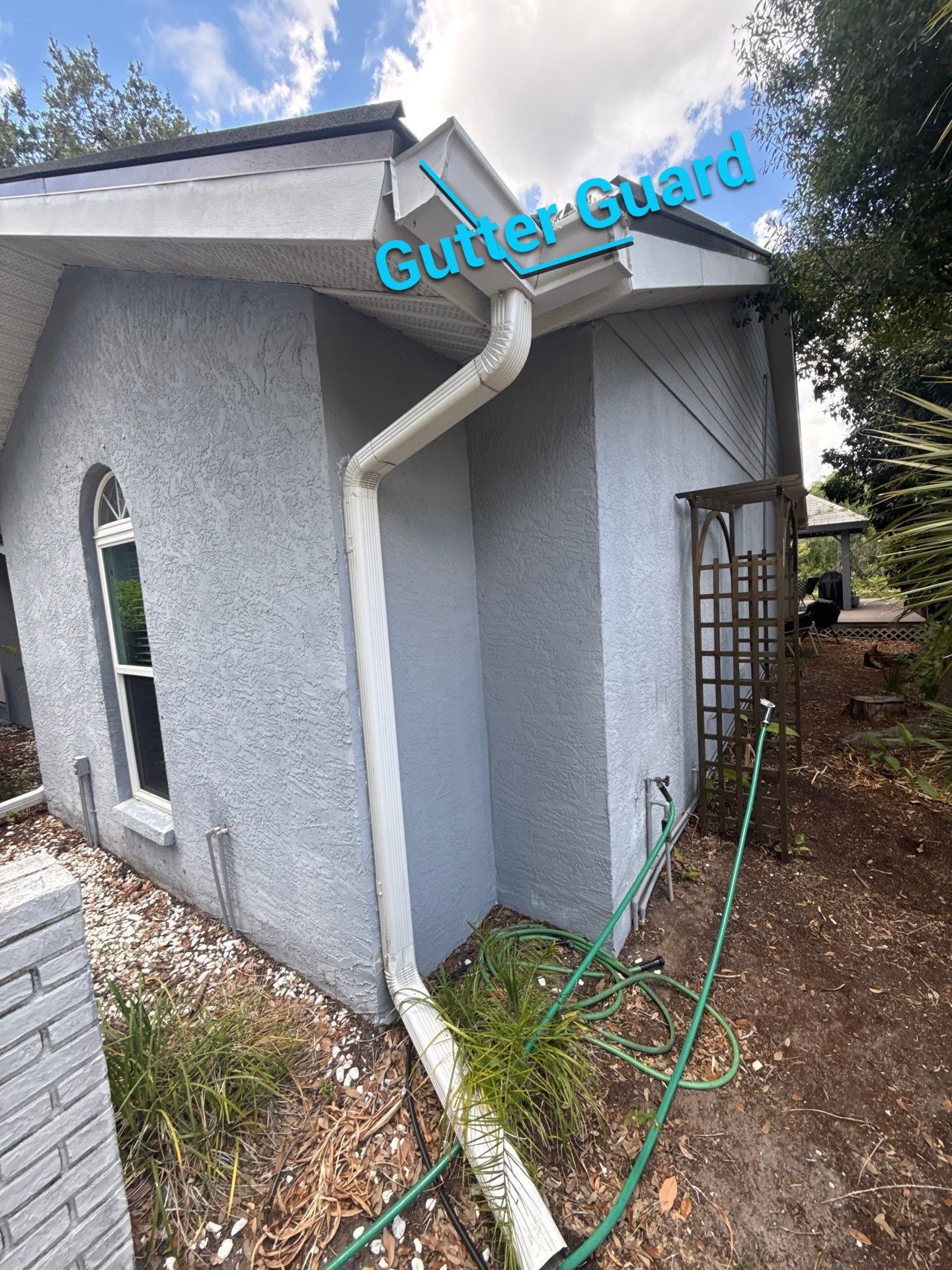 Gutter Guards Installation using Leaf Guard in Sarasota FL by Gutter Professors