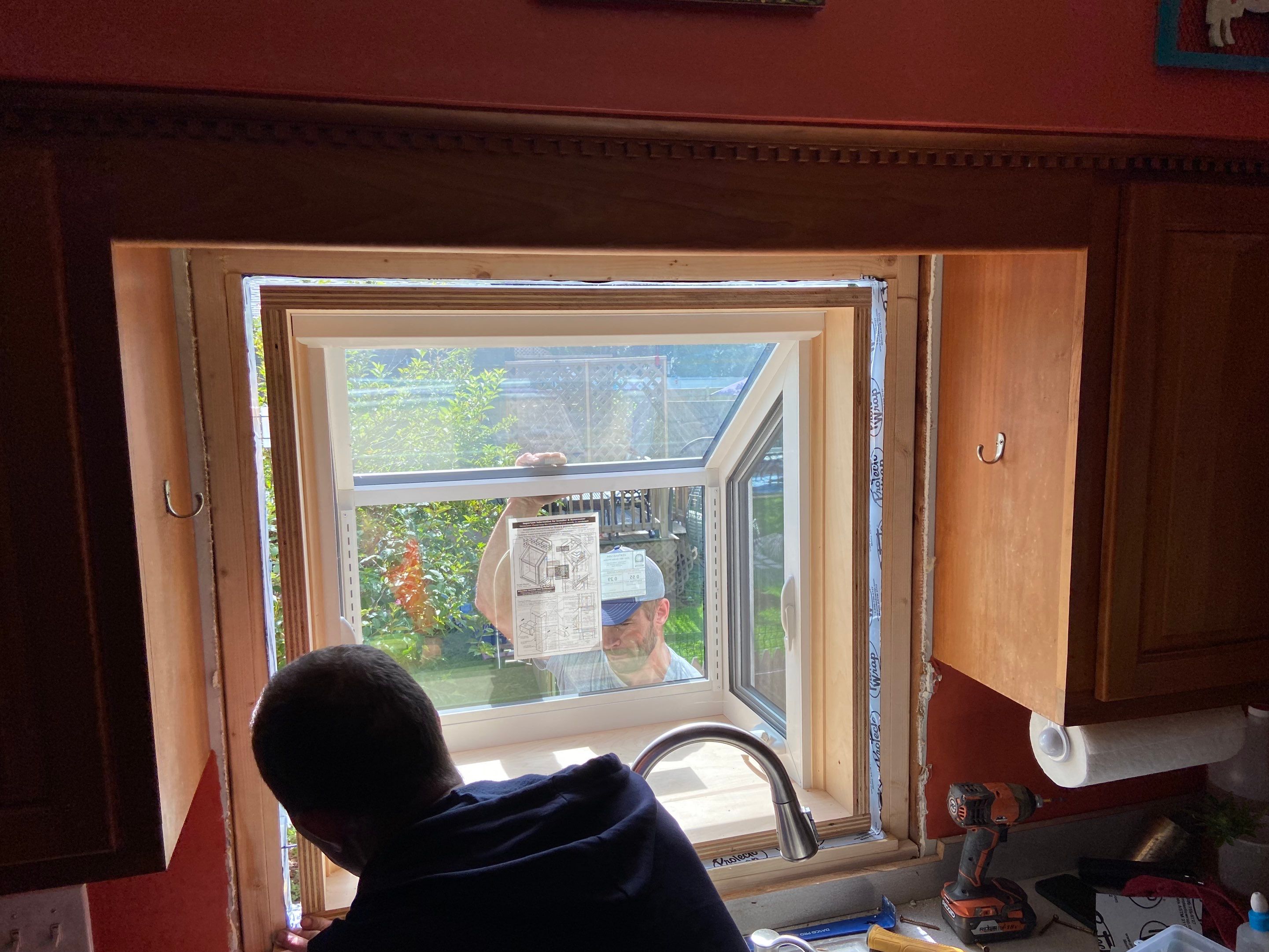 Window Installation using Custom Window by Sensible Home Solutions