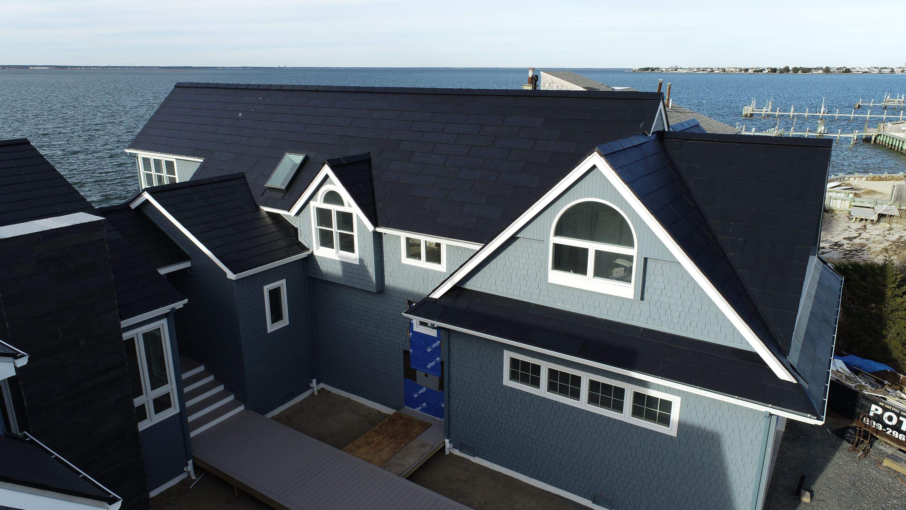 Tesla Solar Roof Long Beach Island New Jersey by American Home Contractors