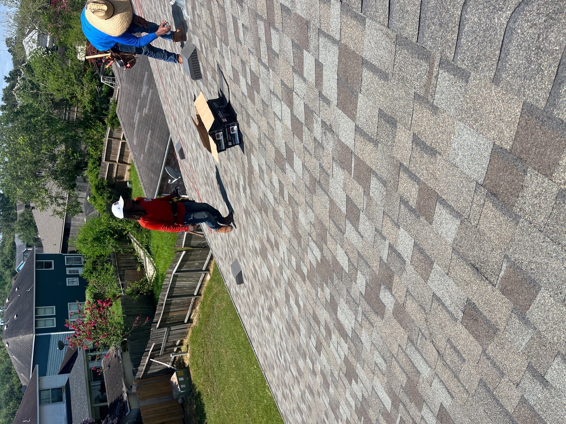 Residential Roofing Repair using Owen's Corning Duration (Lifetime) Shingles by Roof Repair Company