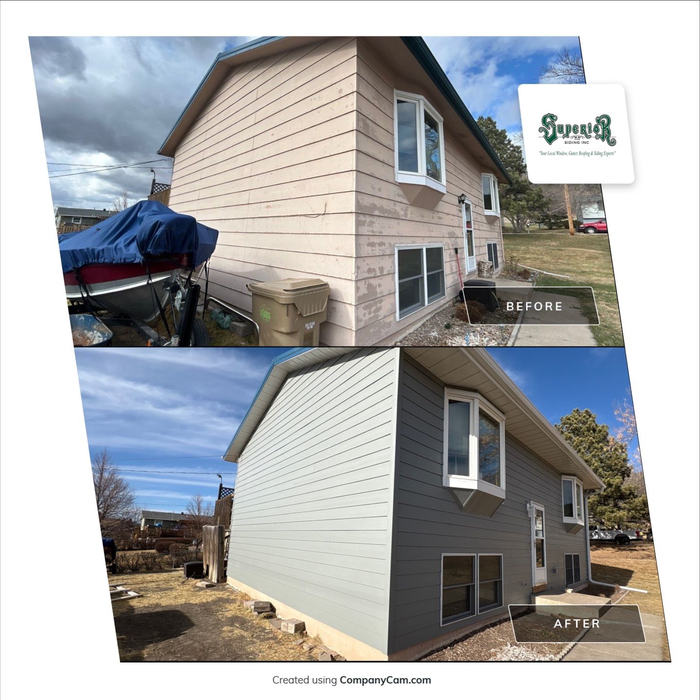 Black Hawk Home Showing its Age by Superior Siding Inc