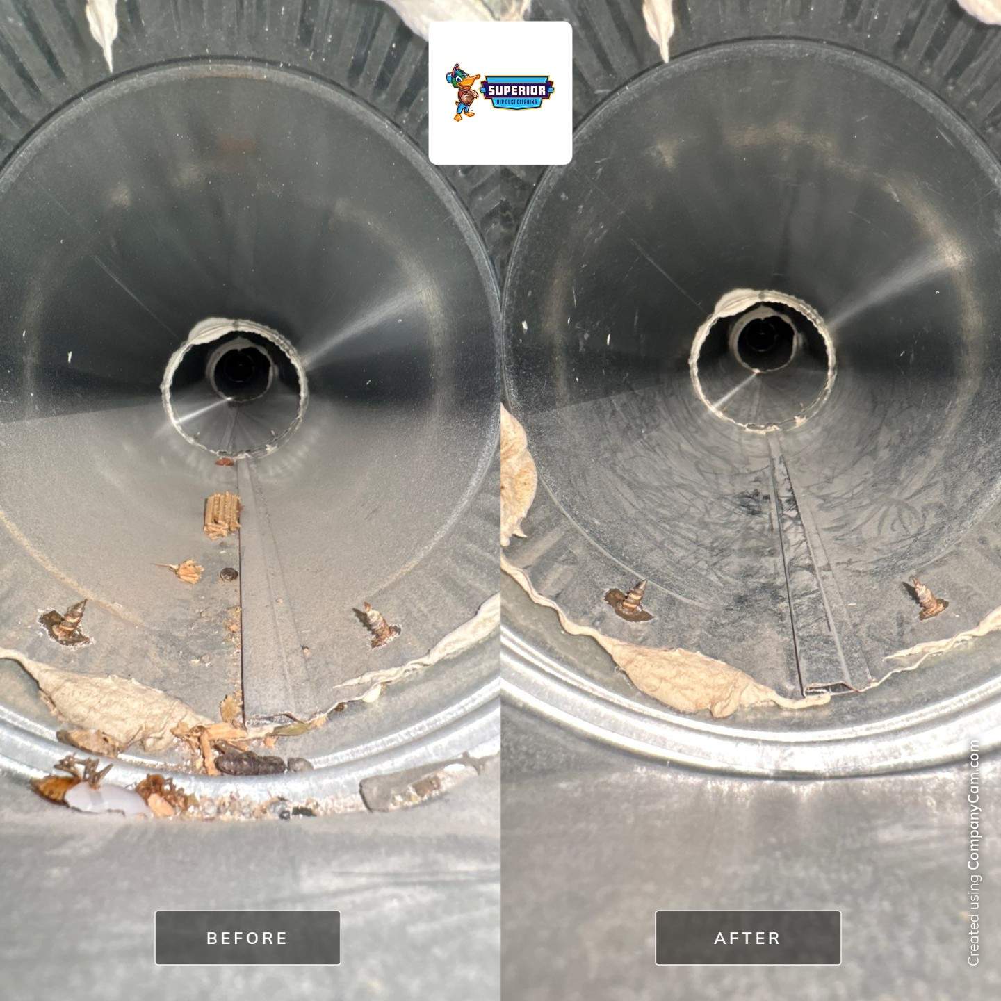 Air Duct Cleaning With a Vacuum in Sewickley, PA  by Superior Air Duct Cleaning
