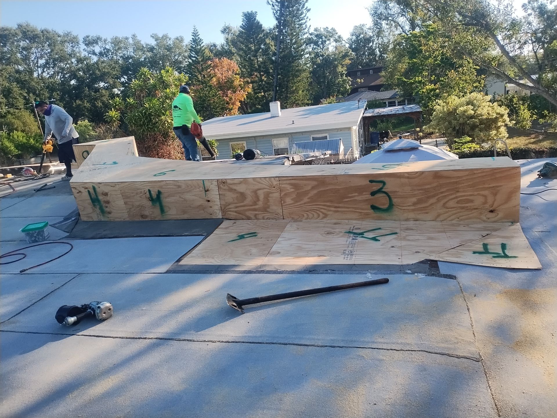 Project in St. Petersburg 33710 by Mitchell Roofing Company LLC 
