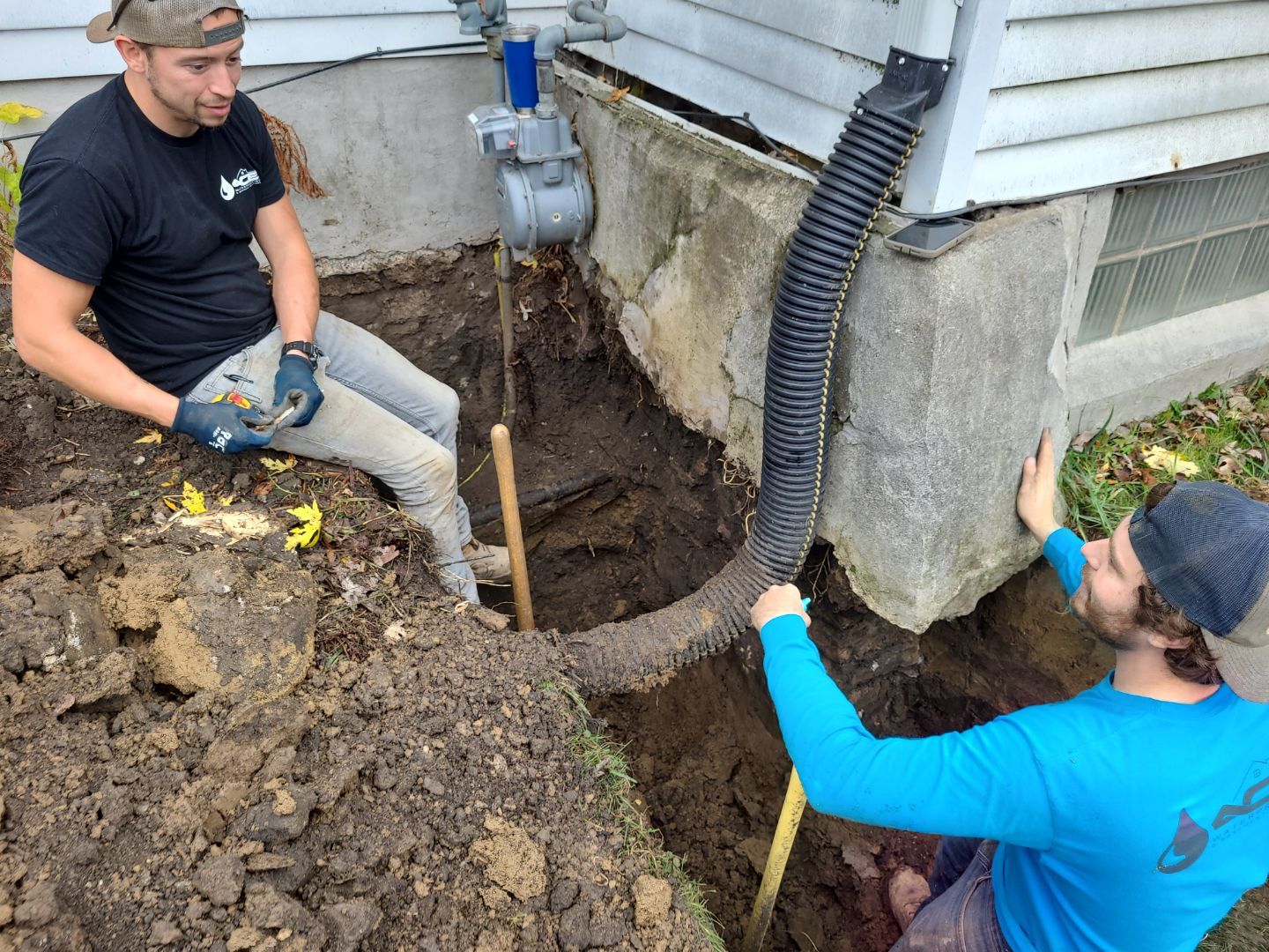 Davenport, IA Wall Rebuild by ACE Waterproofing & Basement Solutions