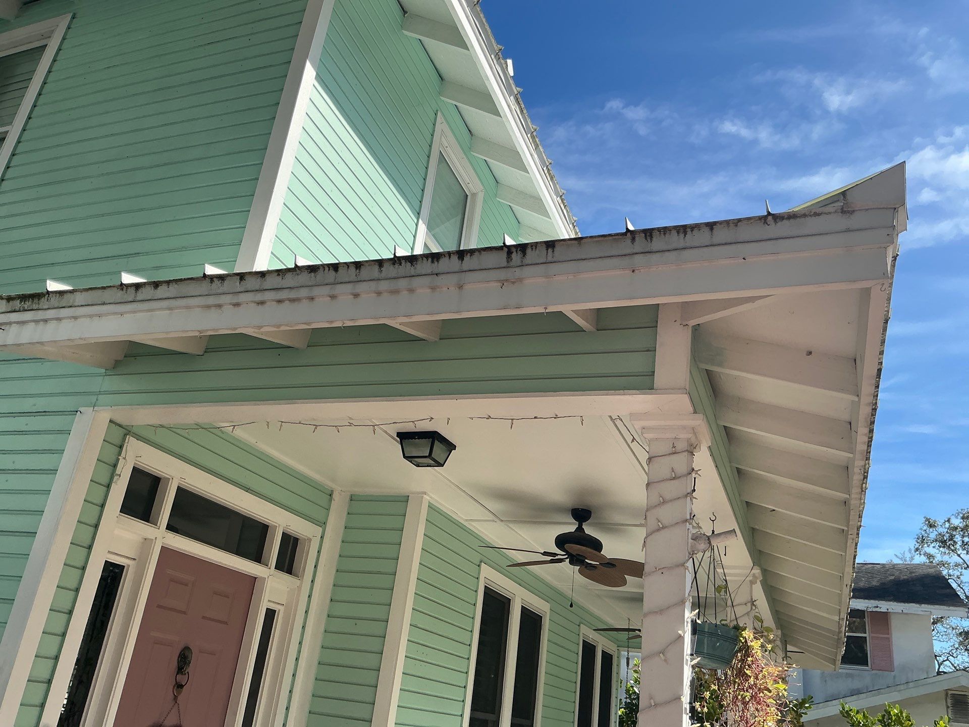 New White Soffit Project in Safety Harbor, FL by Gutter Professors