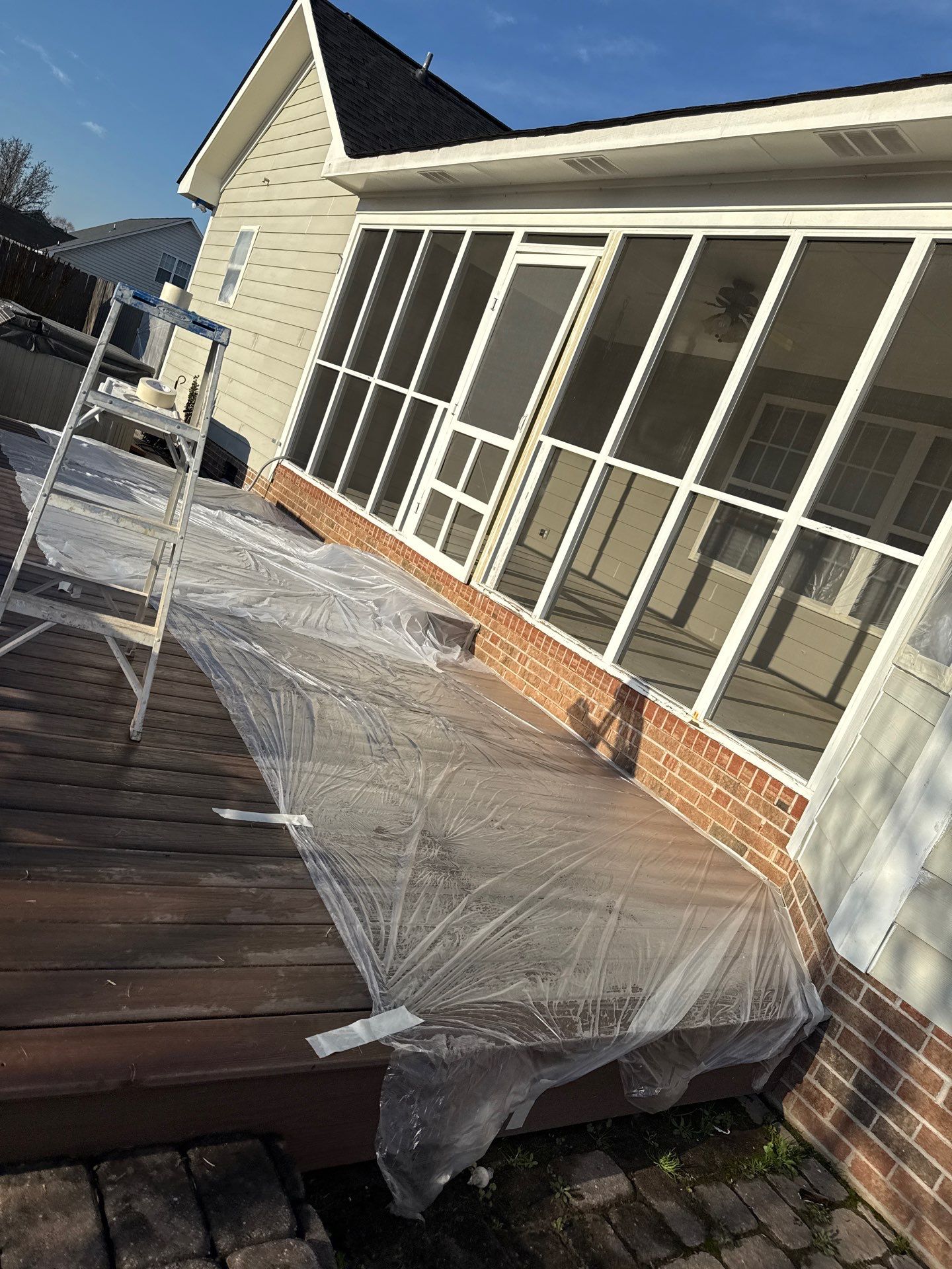 New windows and Exterior Paint by Karcher Roofing & Construction