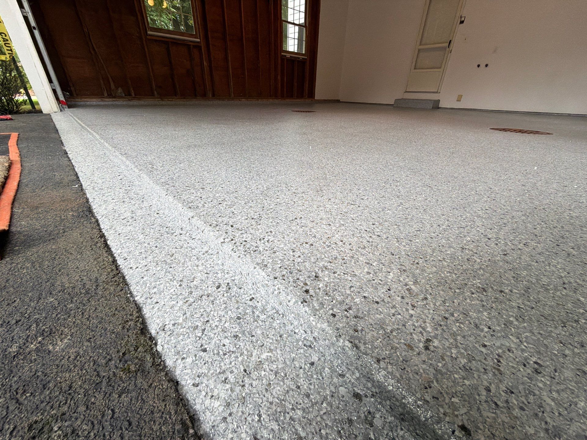 Vintage Silverado Garage Coating by NG Masonry & Construction LLC