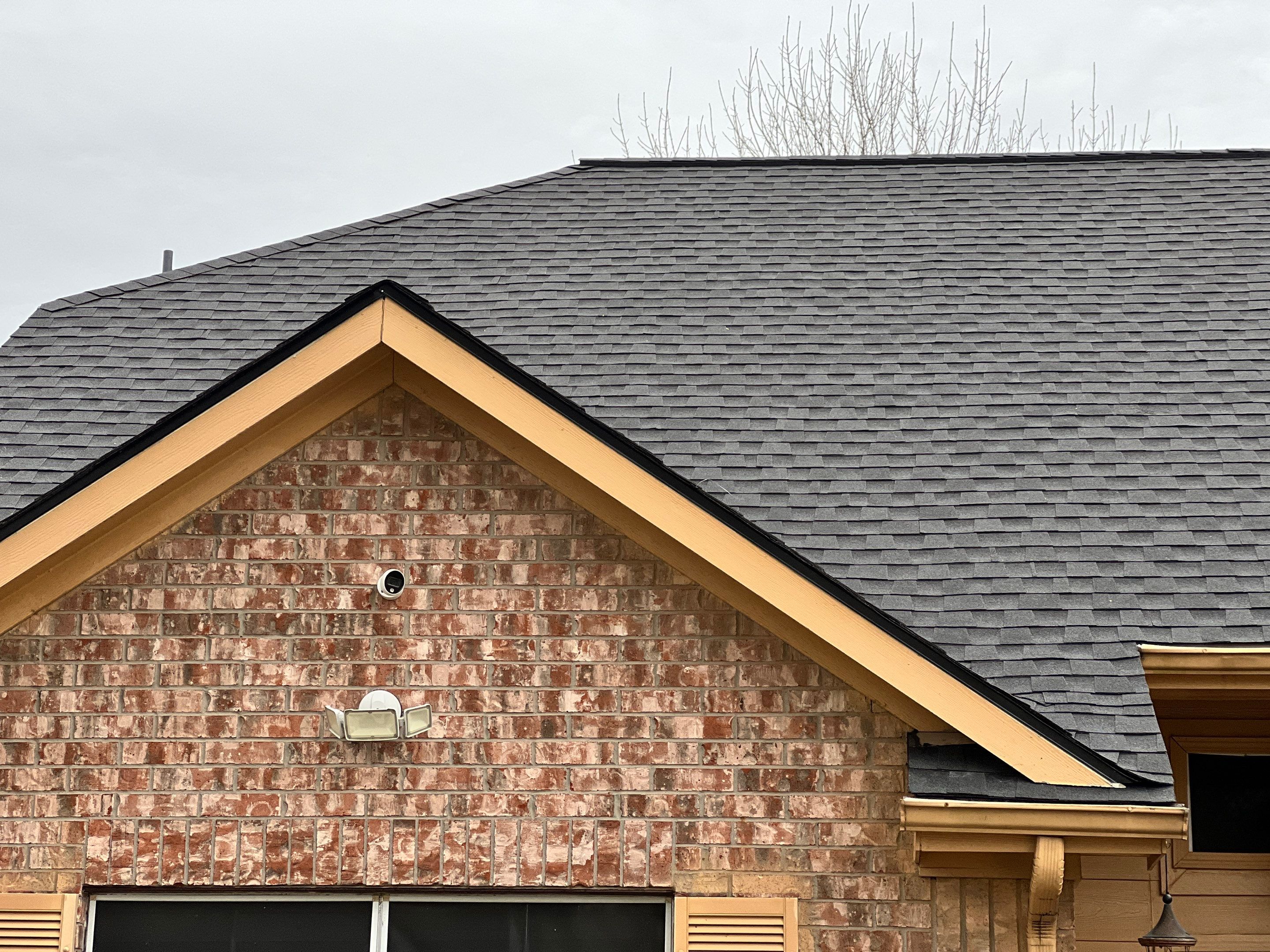 Gable-Detail Roof Replacement — Southwest Houston, TX by PL Roofing & SB Roofing, LLC.