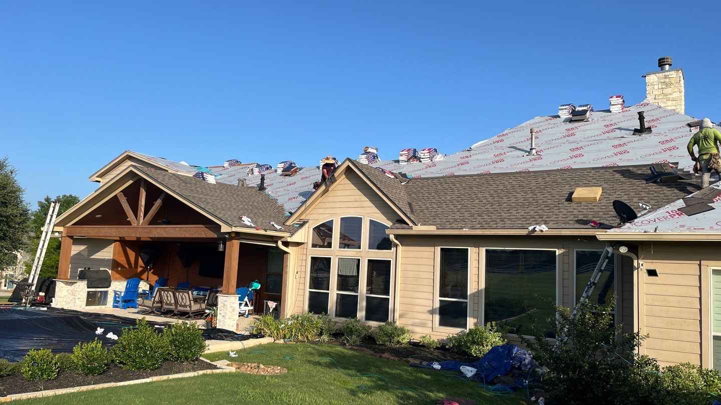 Residential Roof Replacement using GAF HDZ - Weathered Wood by Elite Roofing LLC