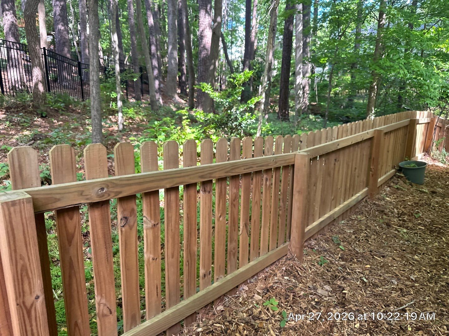 Fence using Wood Sealant by DuraSeal