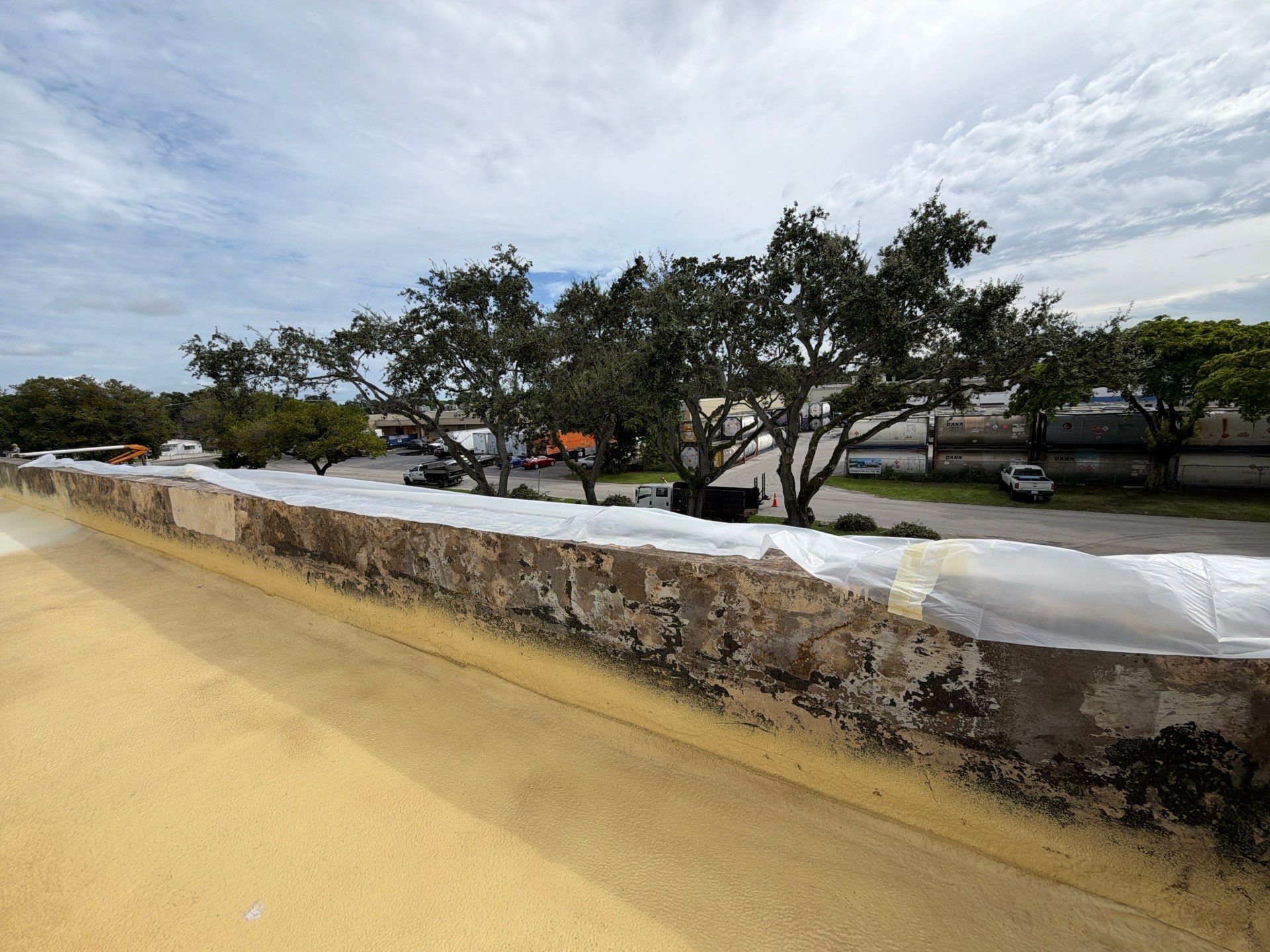Fort Lauderdale Commercial Roof Restoration with Spray Foam Coating by Roof King LLC