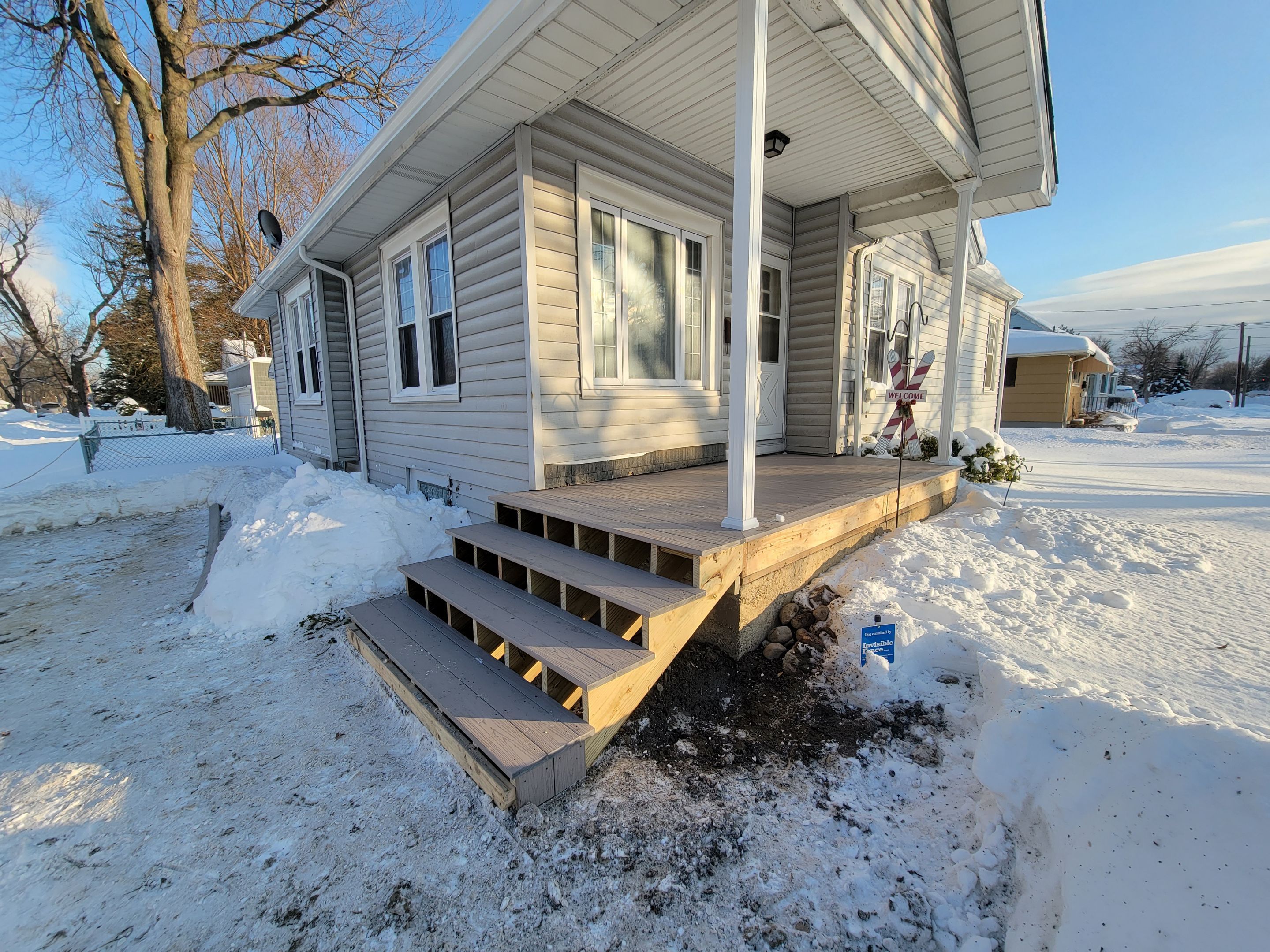 Porch and Entry Door by Ivy Lea Construction