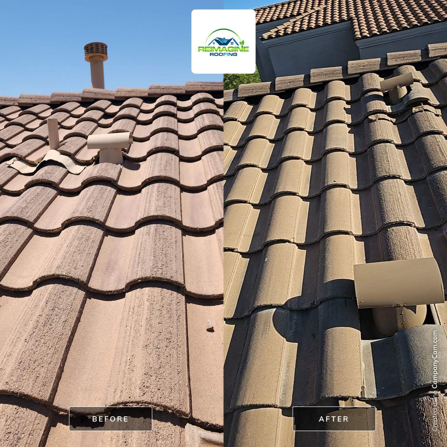 Desert Sand Concrete Tile by Reimagine Roofing