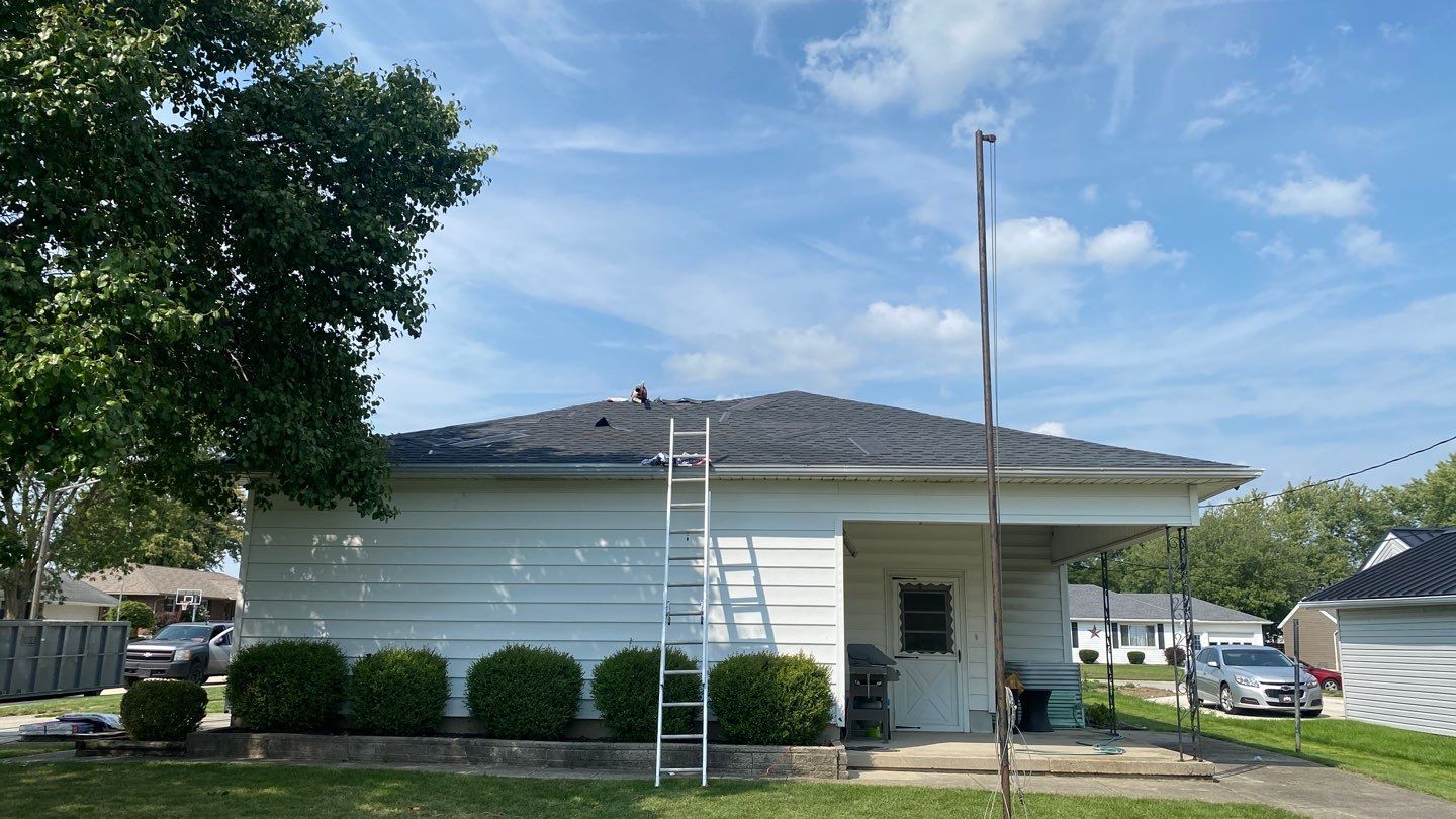Residential Roofing Installation using GAF Timberline HDZ Charcoal by Nitro Roofing and Construction