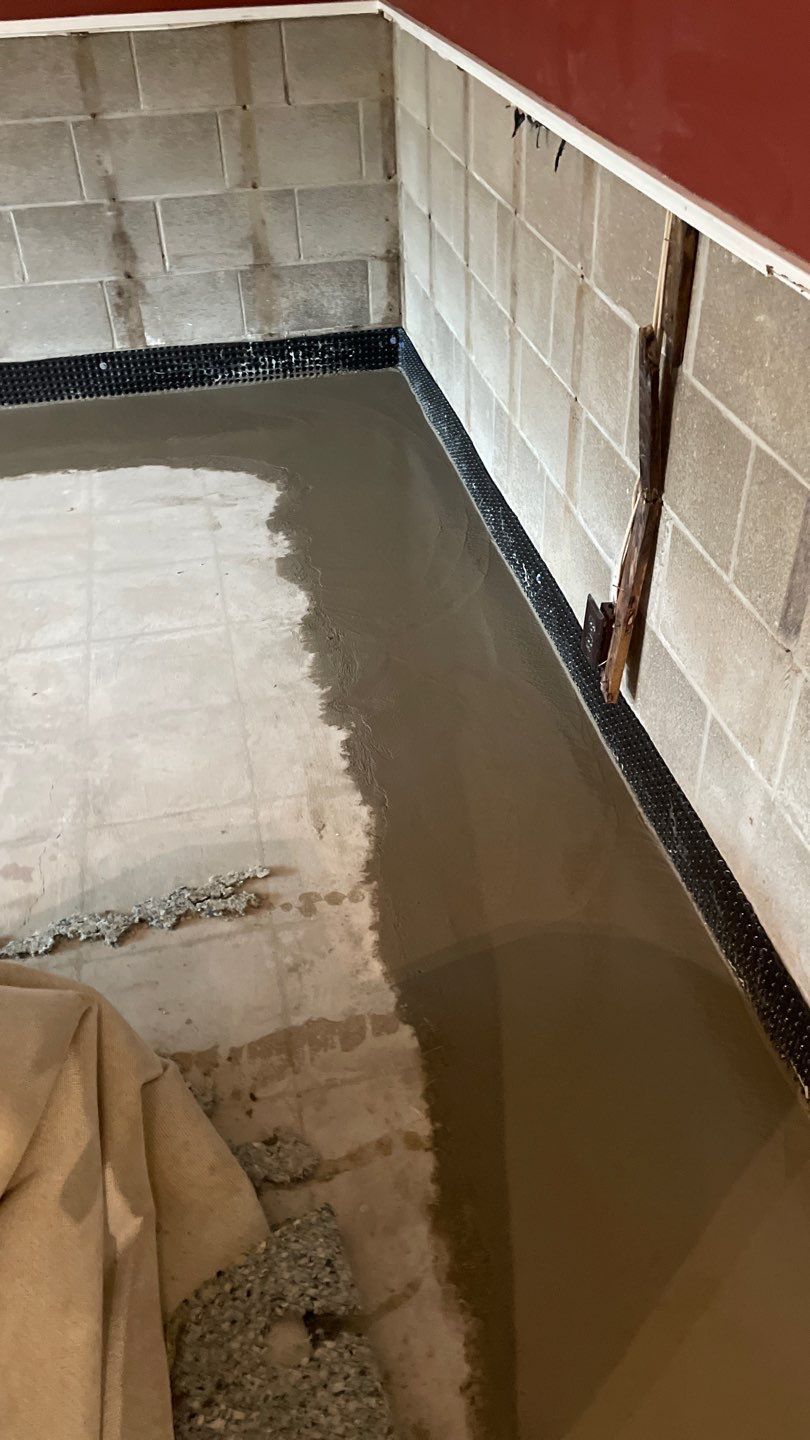Optimizing Rob & Sue's Existing Waterproofing System by Waterproofing Northeast