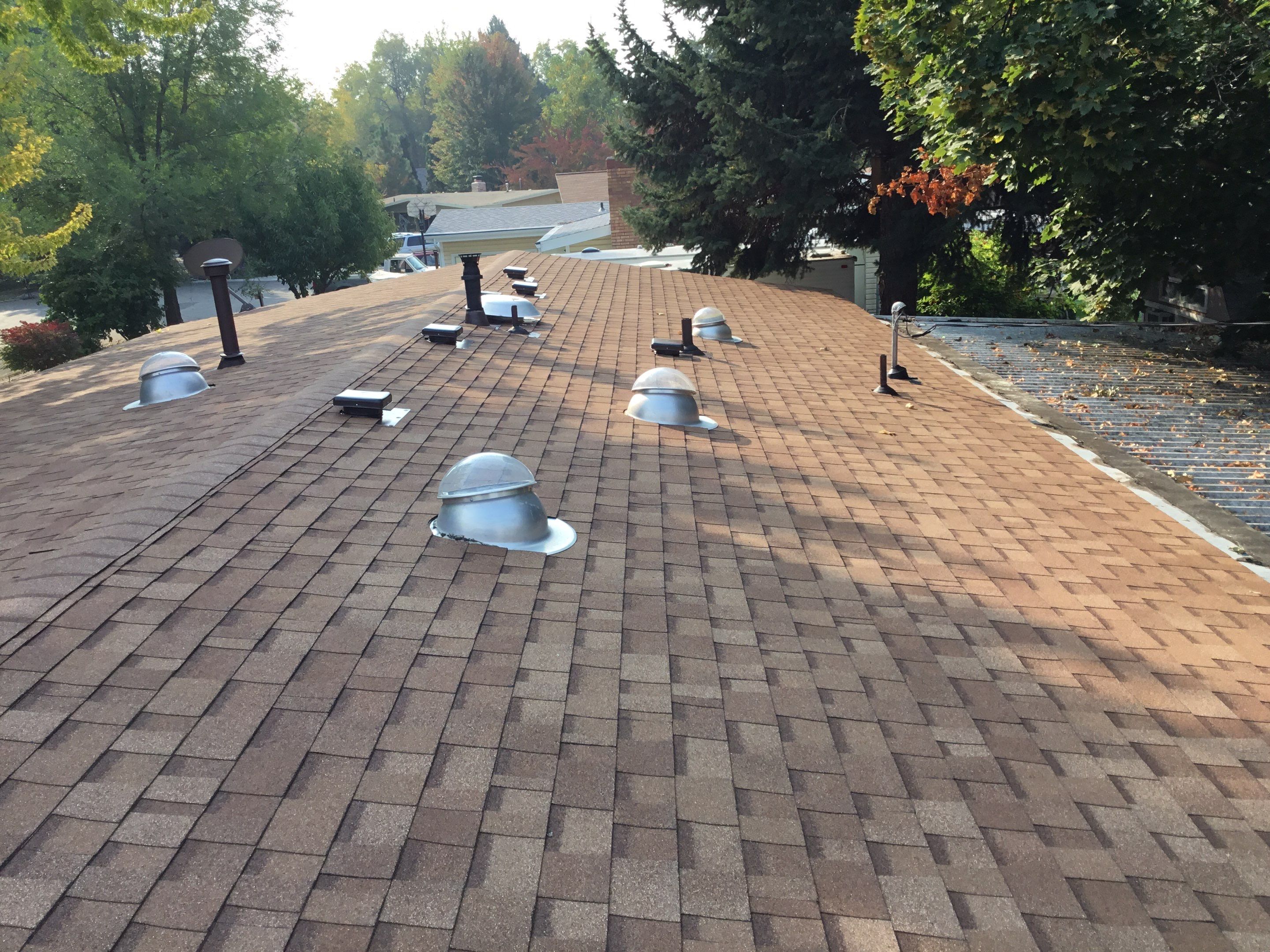 Boise Idaho Low Pitched Residential Roofing Installation using Owens Corning by ID Roofing LLC