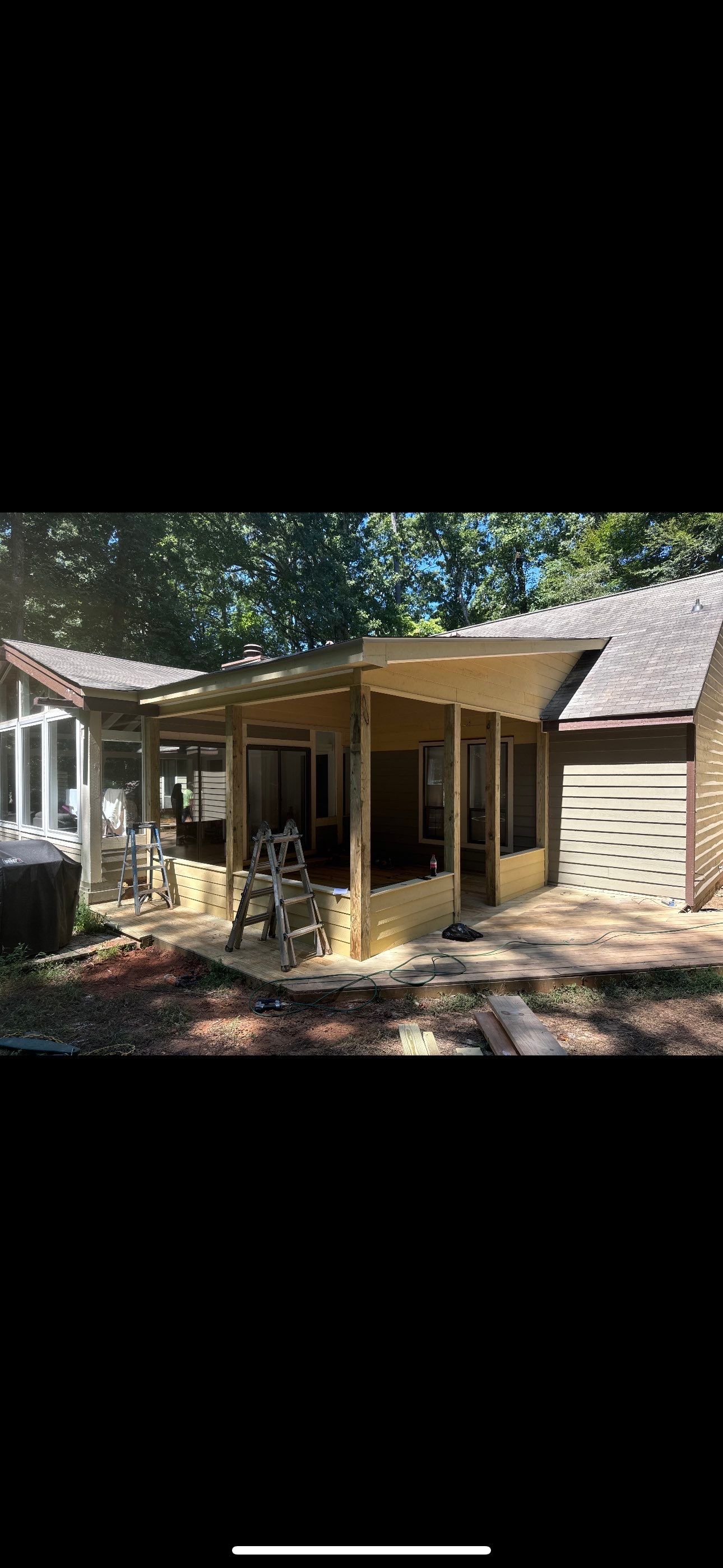 Screened-In Porch and Composite Deck Addition in Duluth by Swift Home Renovations