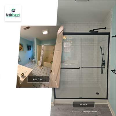 Tub to Shower Remodel
