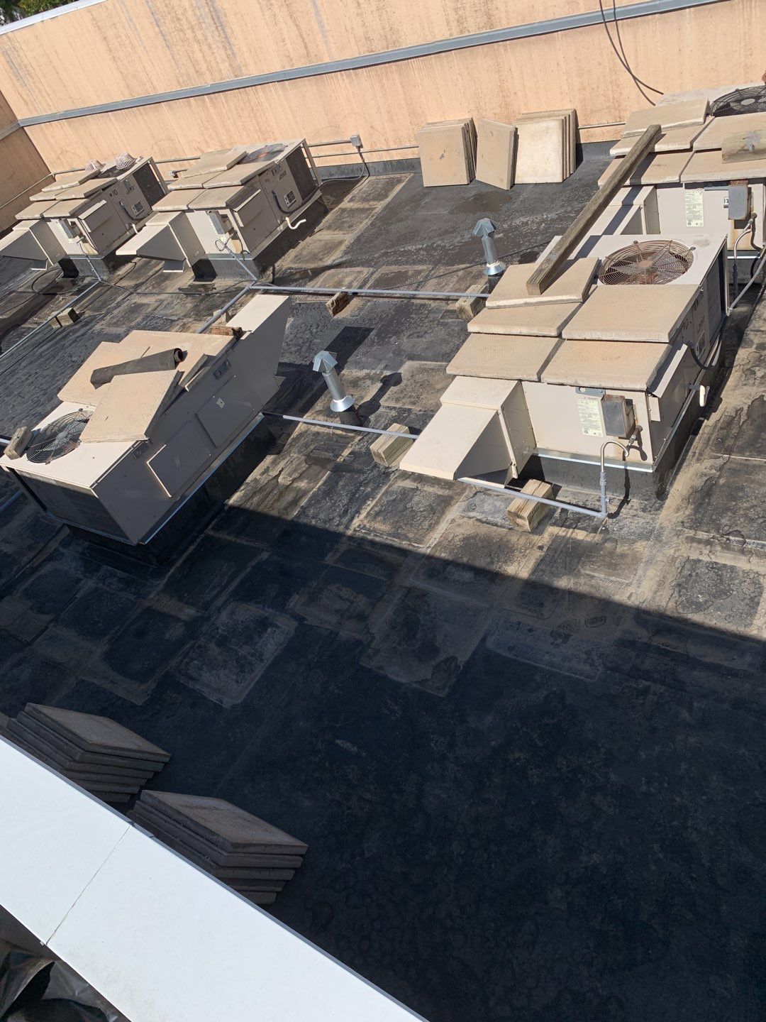 Commercial Roofing Installation using American Standard Coating - S  by A to Z Roofing