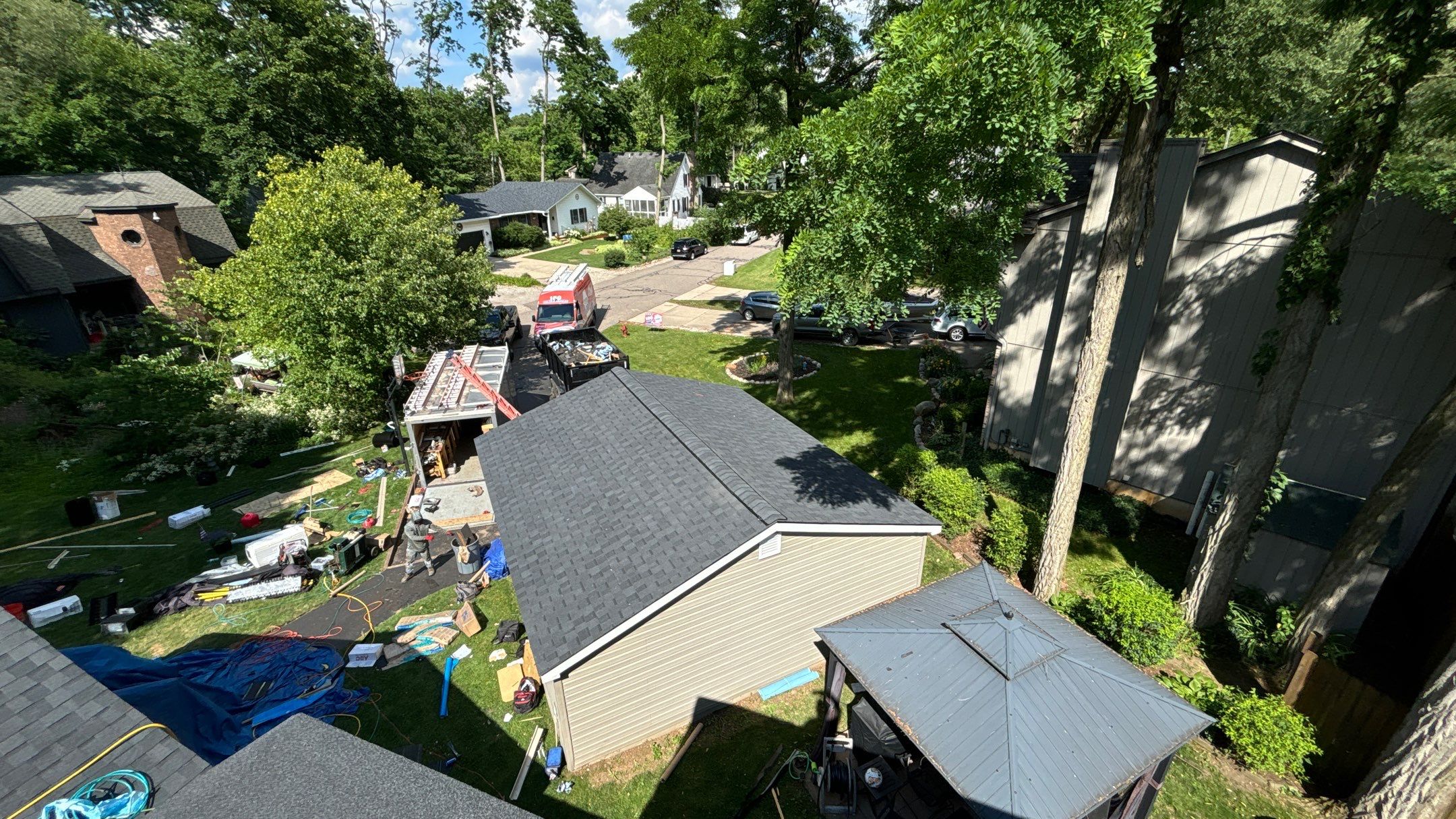 Roof Replacement using CertainTeed Landmark by 180 Contractors