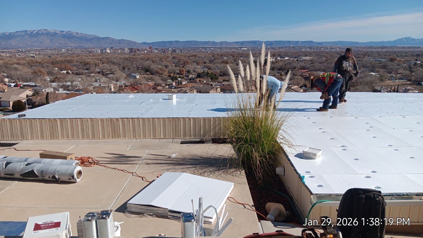 La Bajada Ct NW • Albuquerque, NM 87105 by Doyle Roof Masters Inc