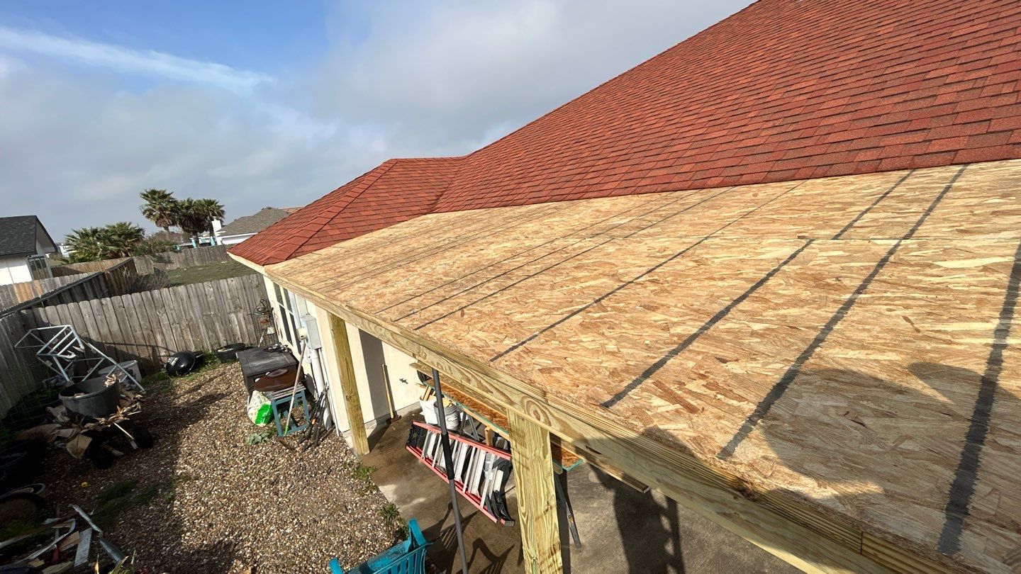 Residential Roofing Installation using Flat Roof System by Lighthouse Roofing