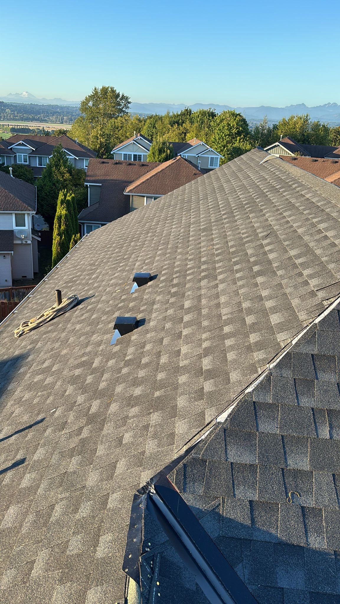 Residential Roofing Installation using GAF UHDZ Shingles by Roofing Formula LLC