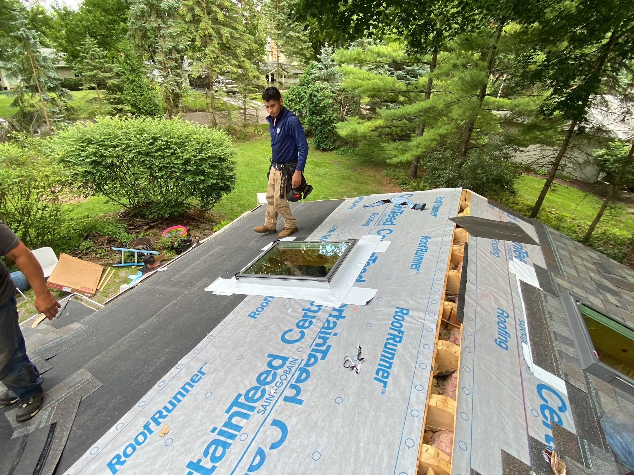 Roof Replacement using CertainTeed Landmark by 180 Contractors
