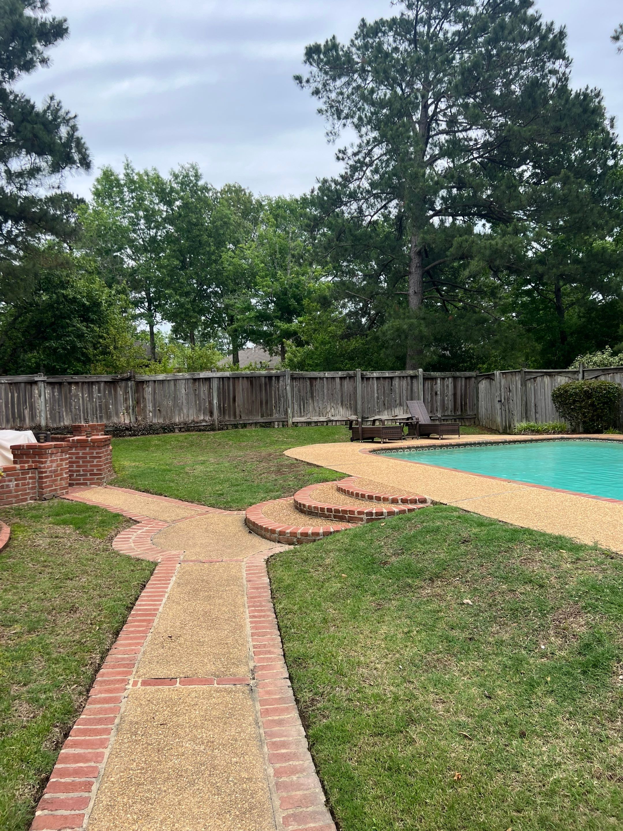 6ft Cedar Good Neighbor Privacy Fence  by Roberson Construction LLC