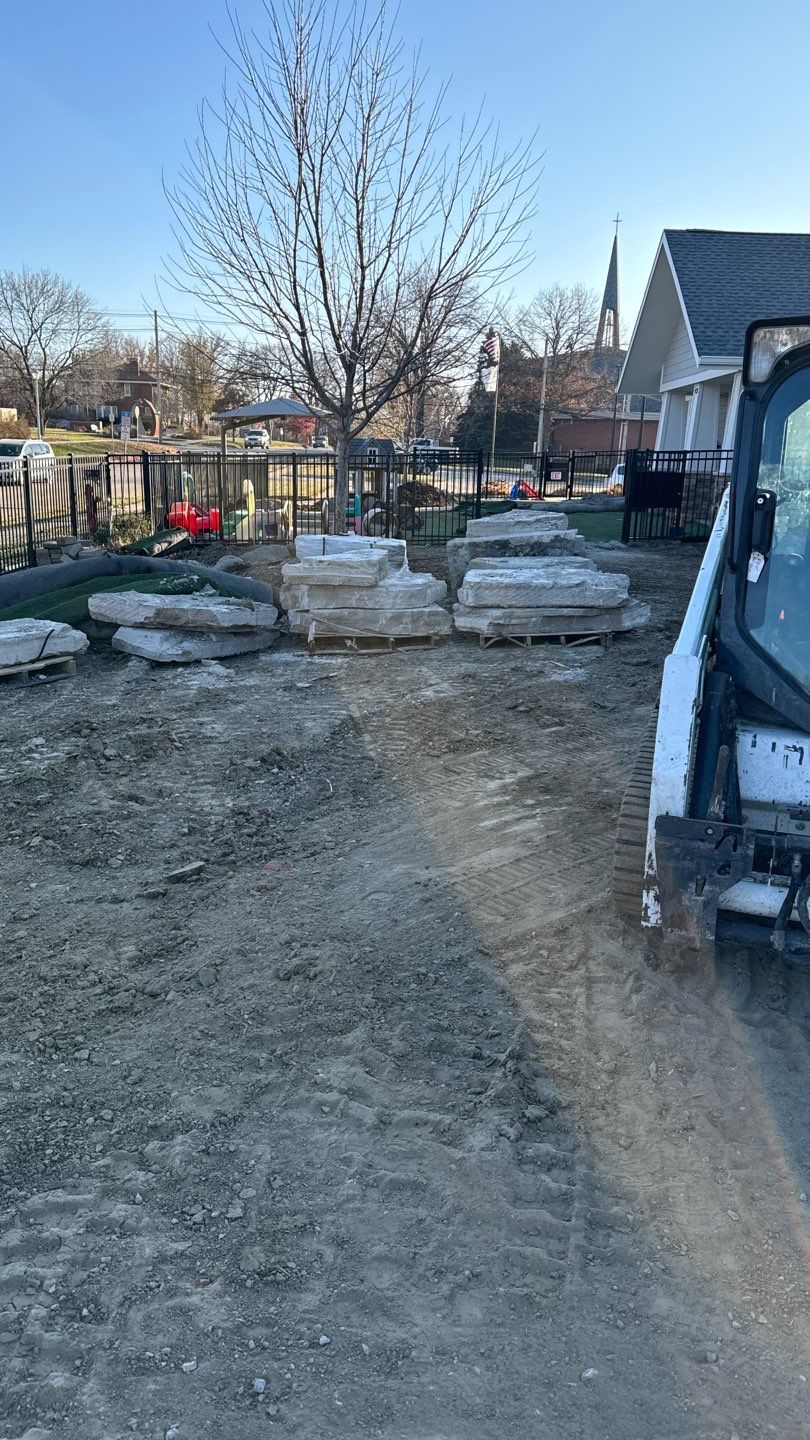 CDC Turf & Playground Project. by New Horizon Landscapes