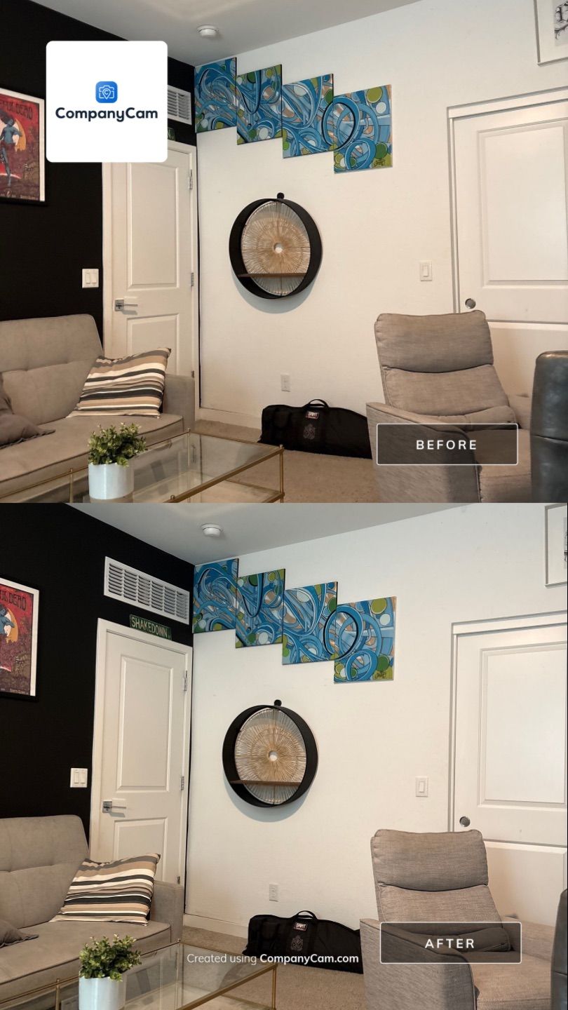 Home Office Setup and Gallery Wall Installation in Buckeye by CompanyCam Sales Demo