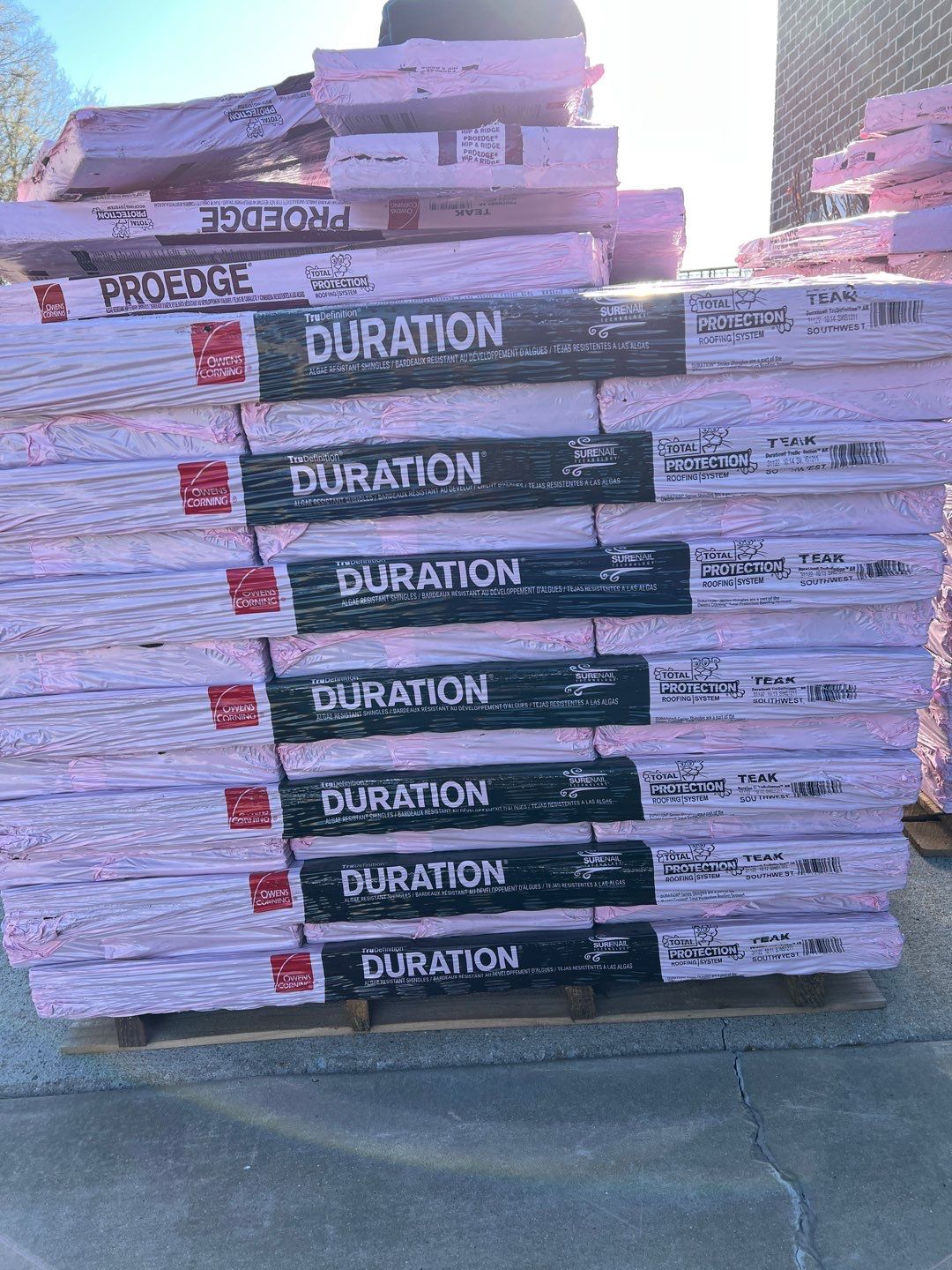 Roof replacement paid for by USAA - Duration shingles in Teak by Undersun Roofing 