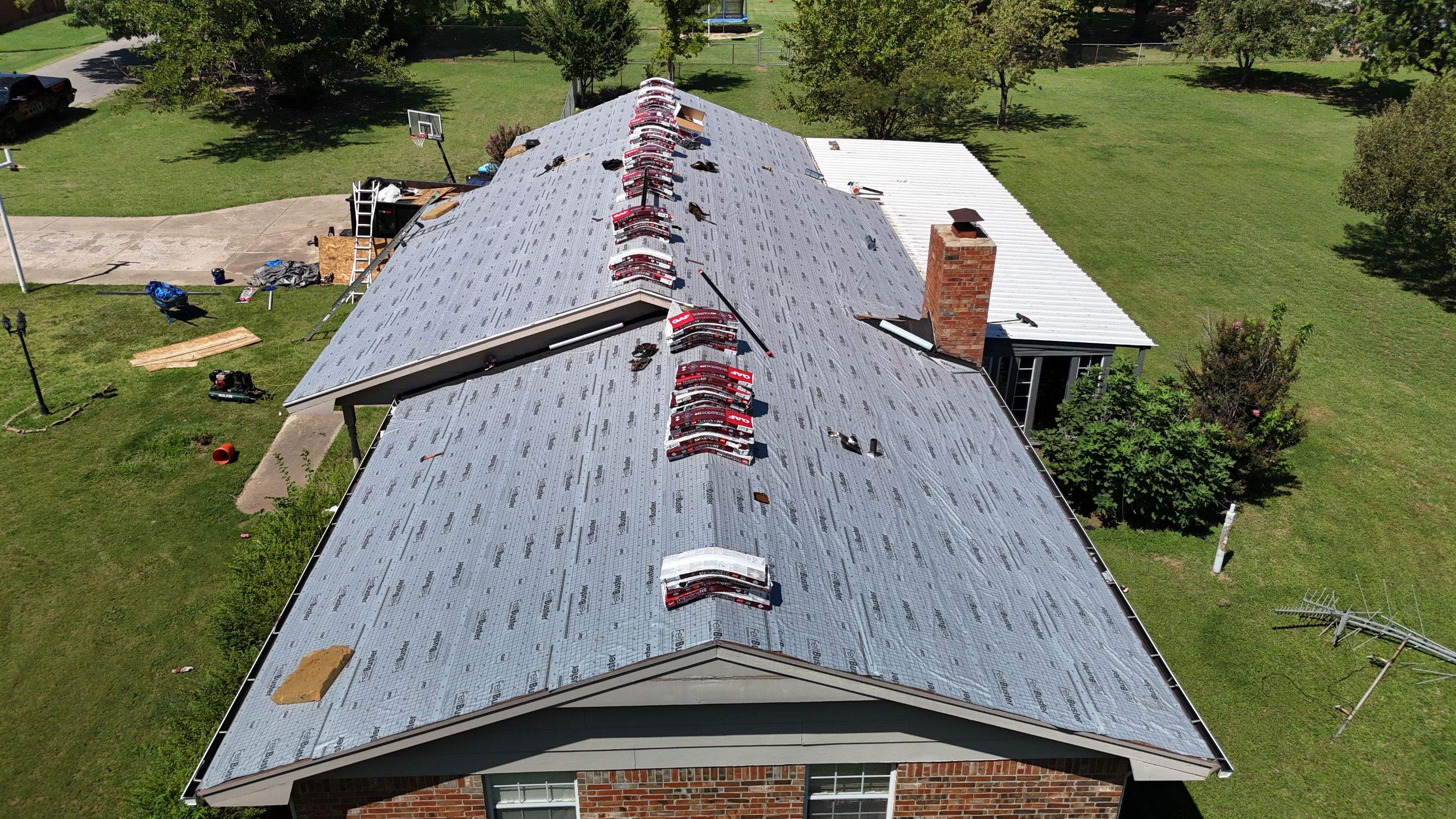 Project in Tuttle by 5Coat Roofing & Construction
